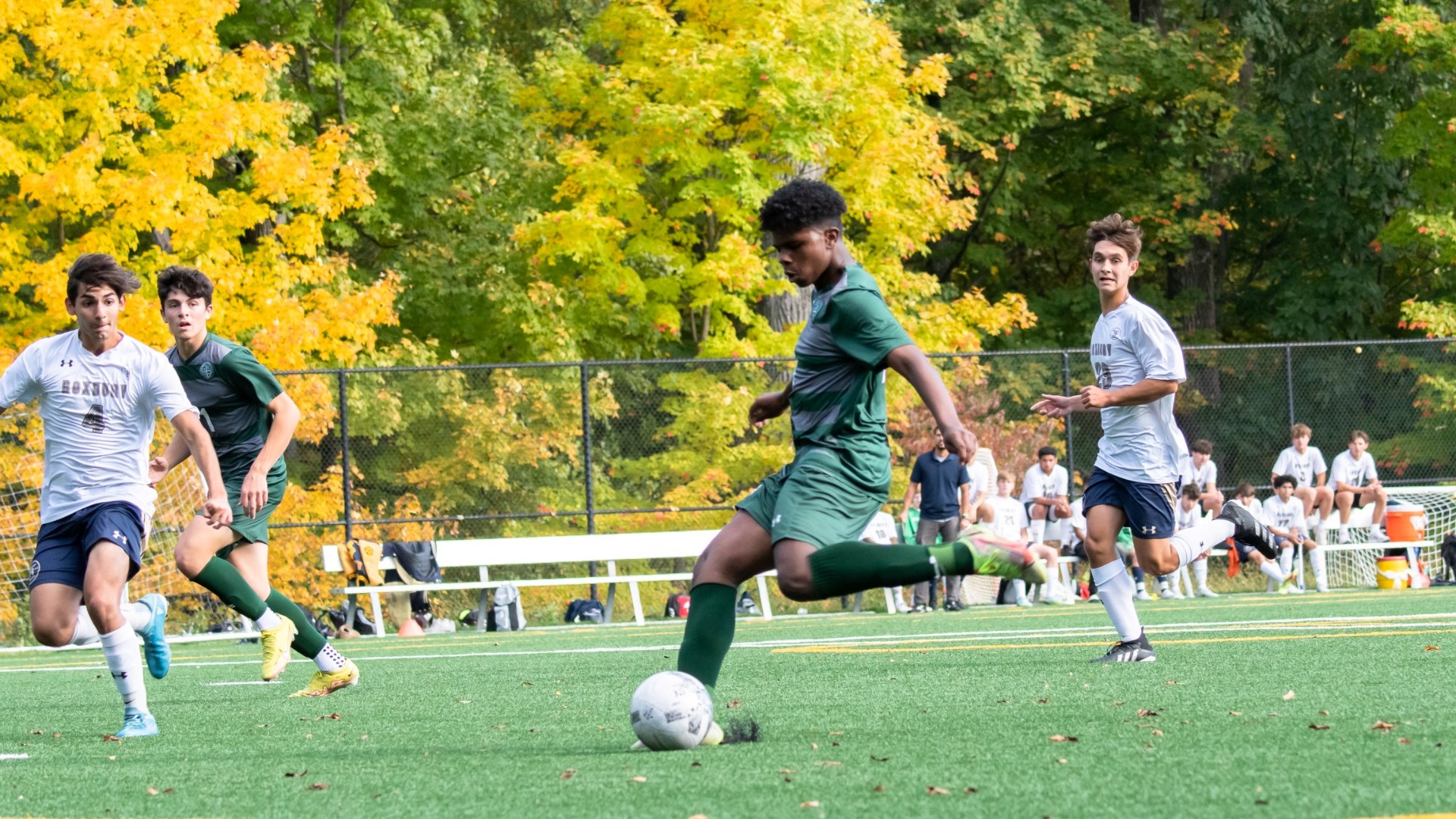Delbarton Soccer Shuts Out Roxbury 20 Delbarton Athletics