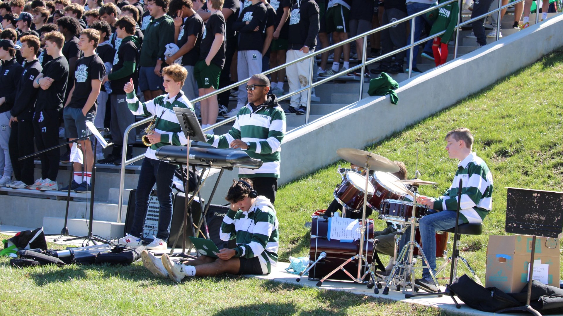 The Courier The Delbarton Pep Band Delbarton Athletics