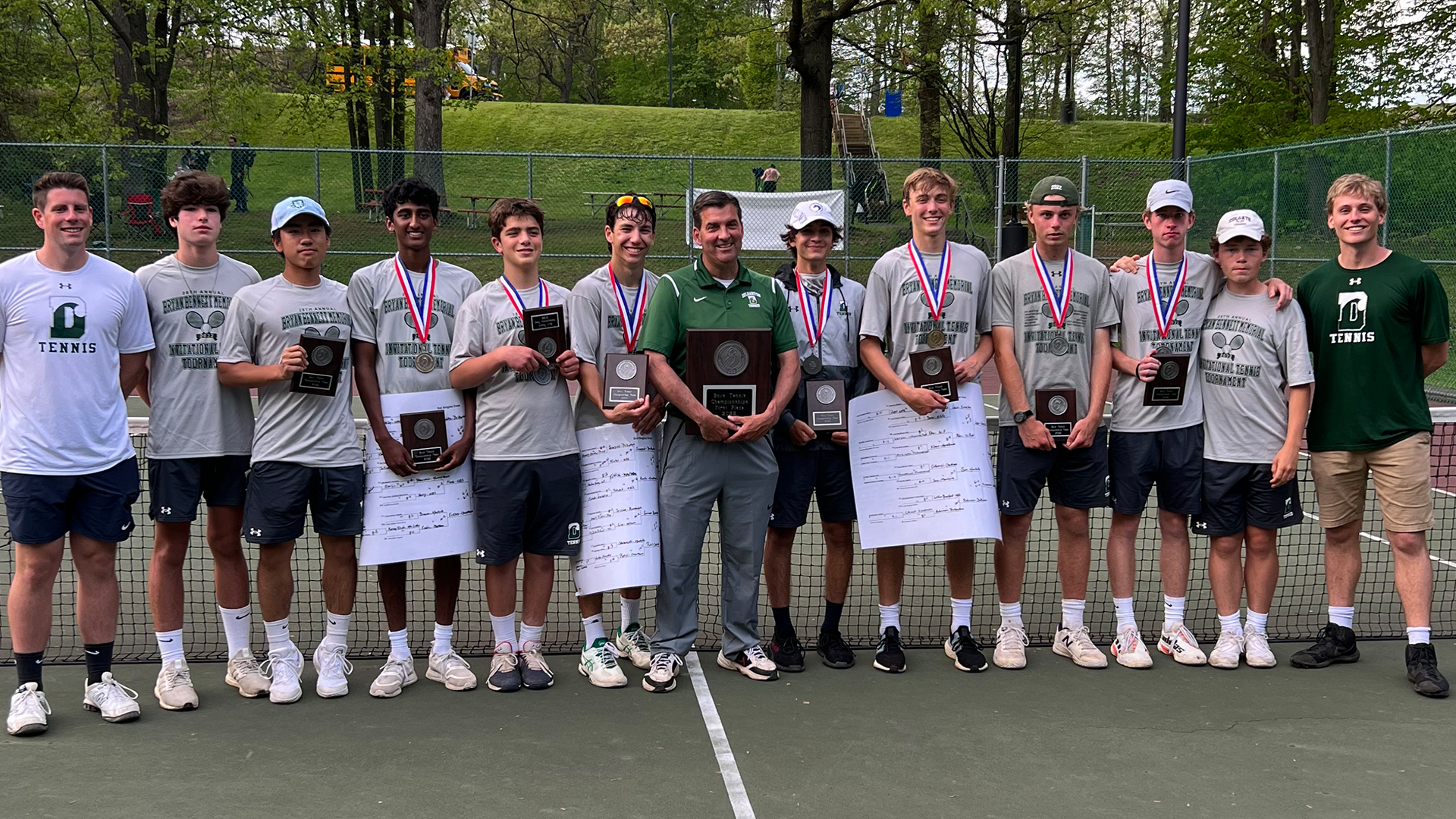 Delbarton Tennis Wins 2022 Morris County Tournament Delbarton Athletics