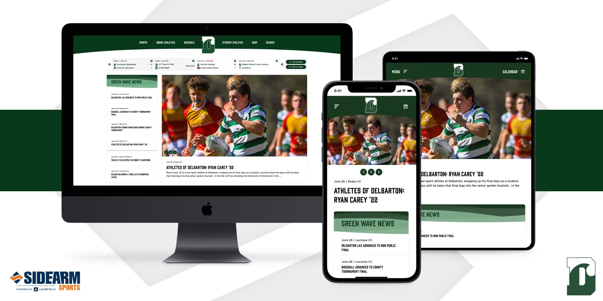 To The Redesigned Home of Delbarton Athletics Delbarton Athletics