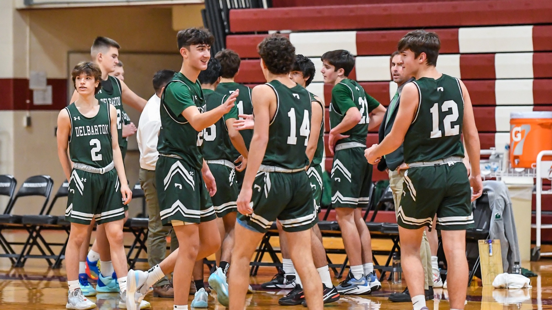 JV and Freshman Basketball Sweep Mendham Delbarton Athletics