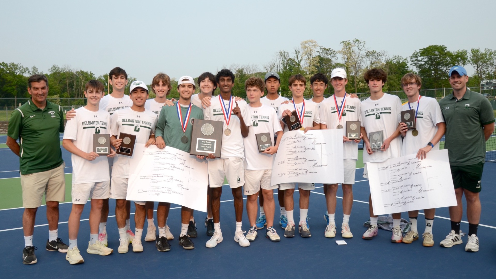Sportsmanship and Skill on Display at Delbarton's Bryan Tennis