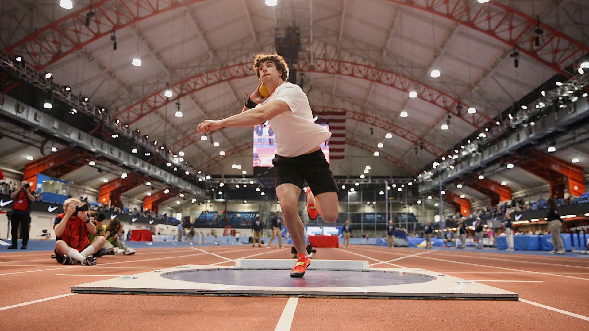 donini throw at NYC Armory