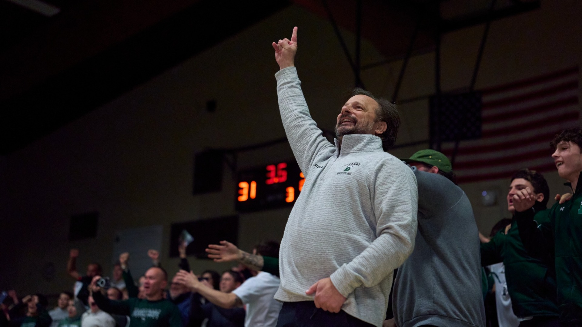 stoll celebrates victory