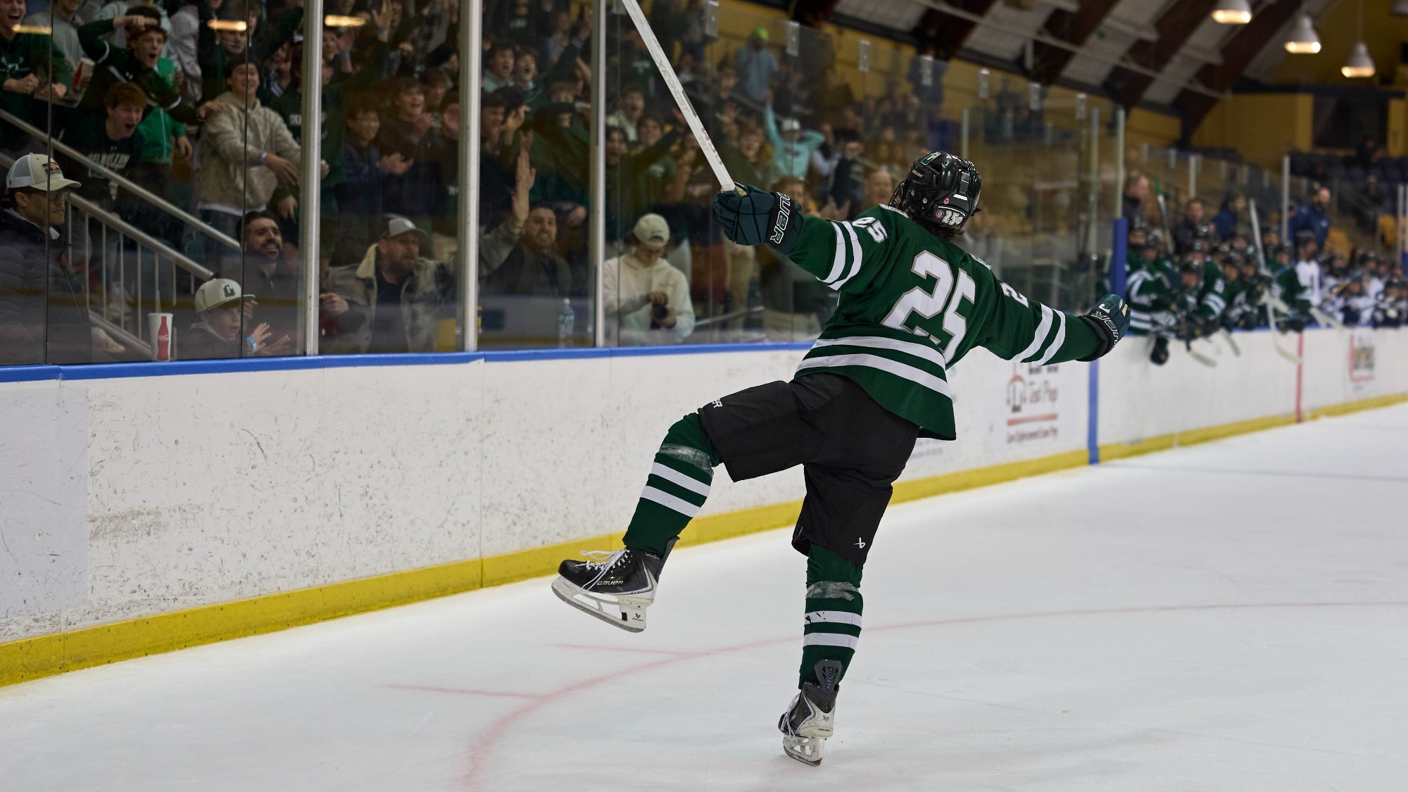 matteo conte celebrates his game winning goal