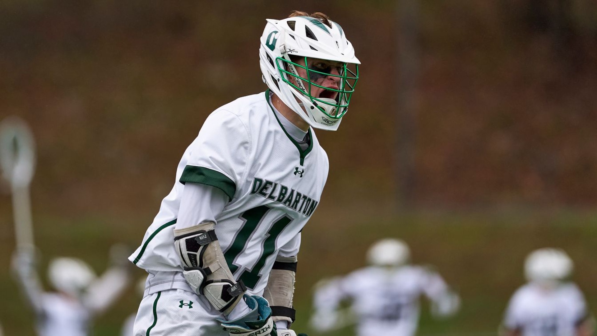 sheridan celebrates after big goal