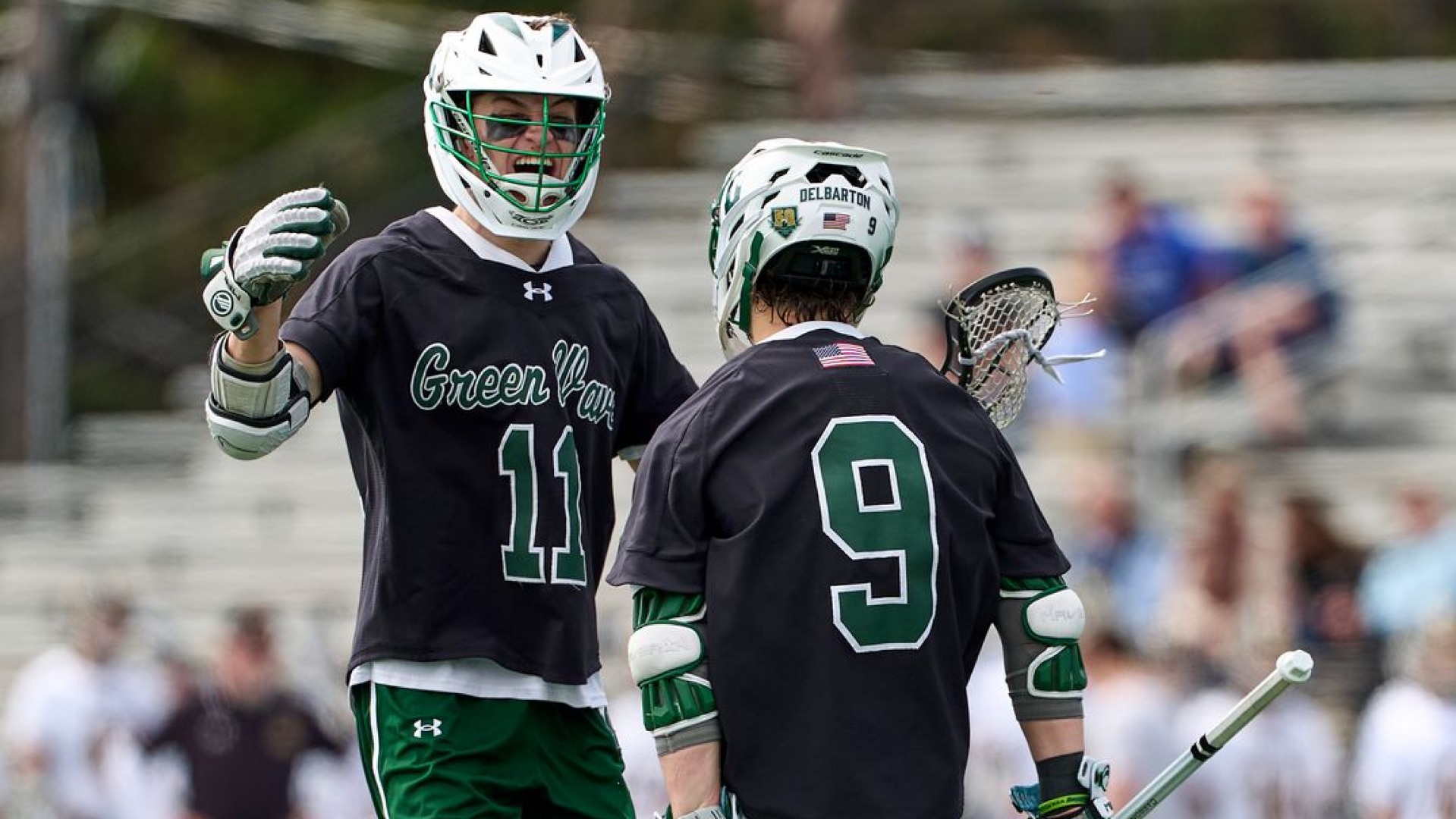 delbarton celebrates goal