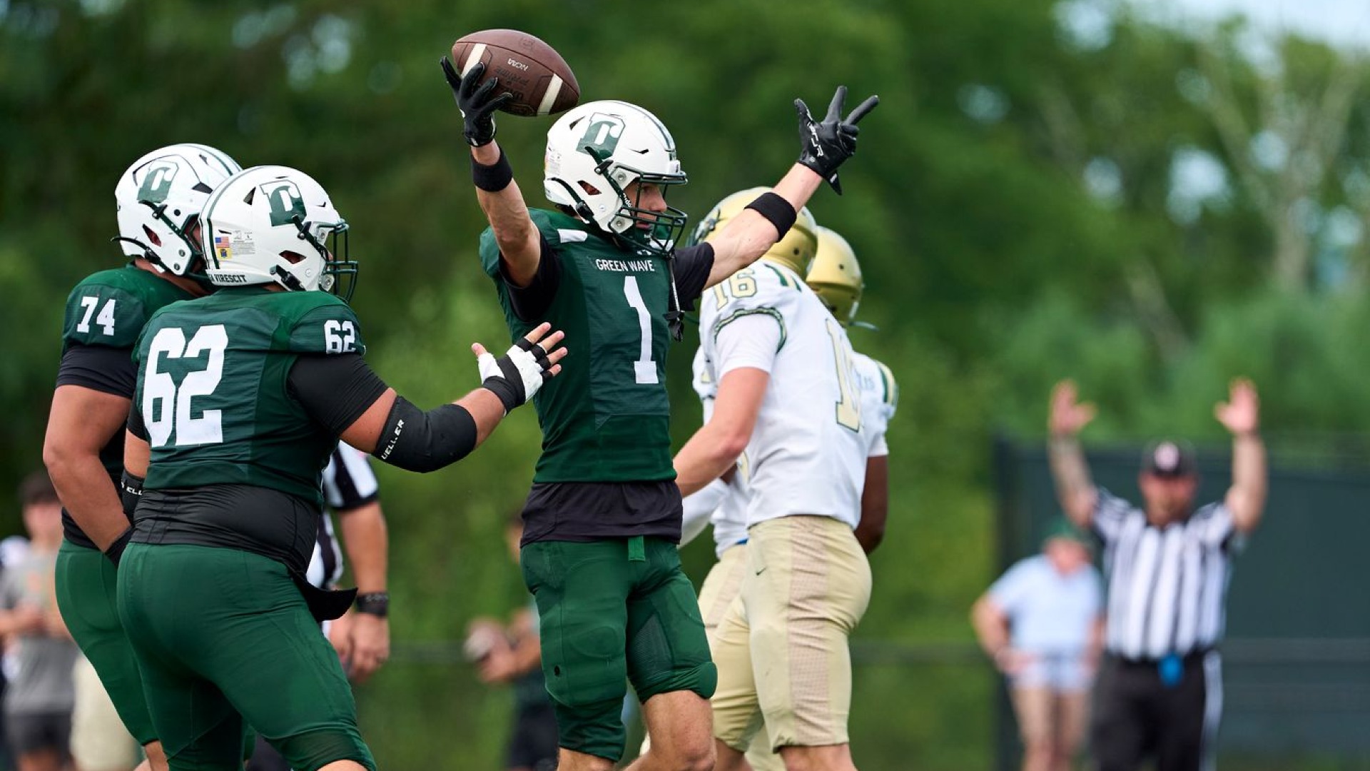 delbarton celebrates a td