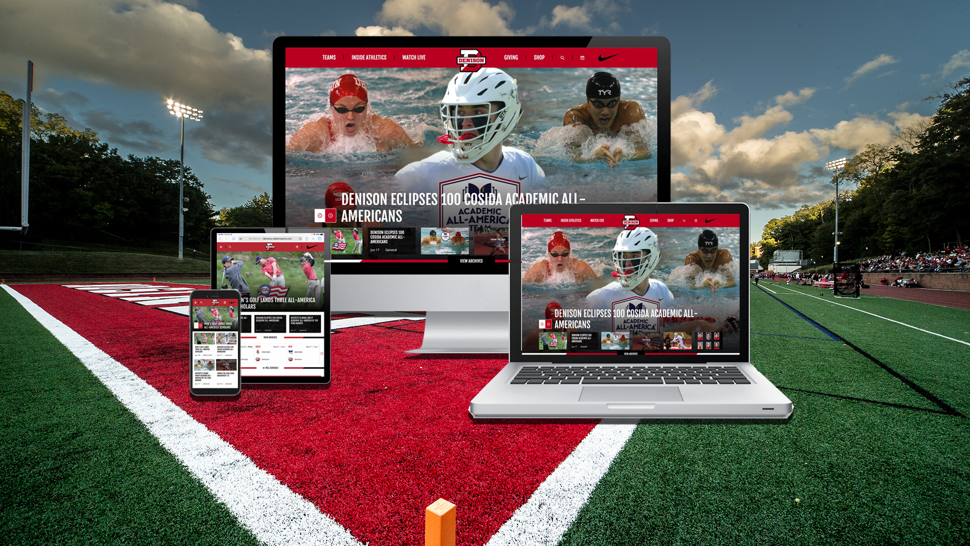 Denison launches new website