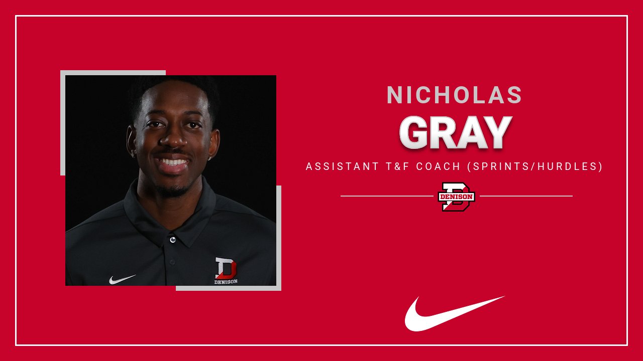 Track & field adds Nicholas Gray as sprints and hurdles coach Denison