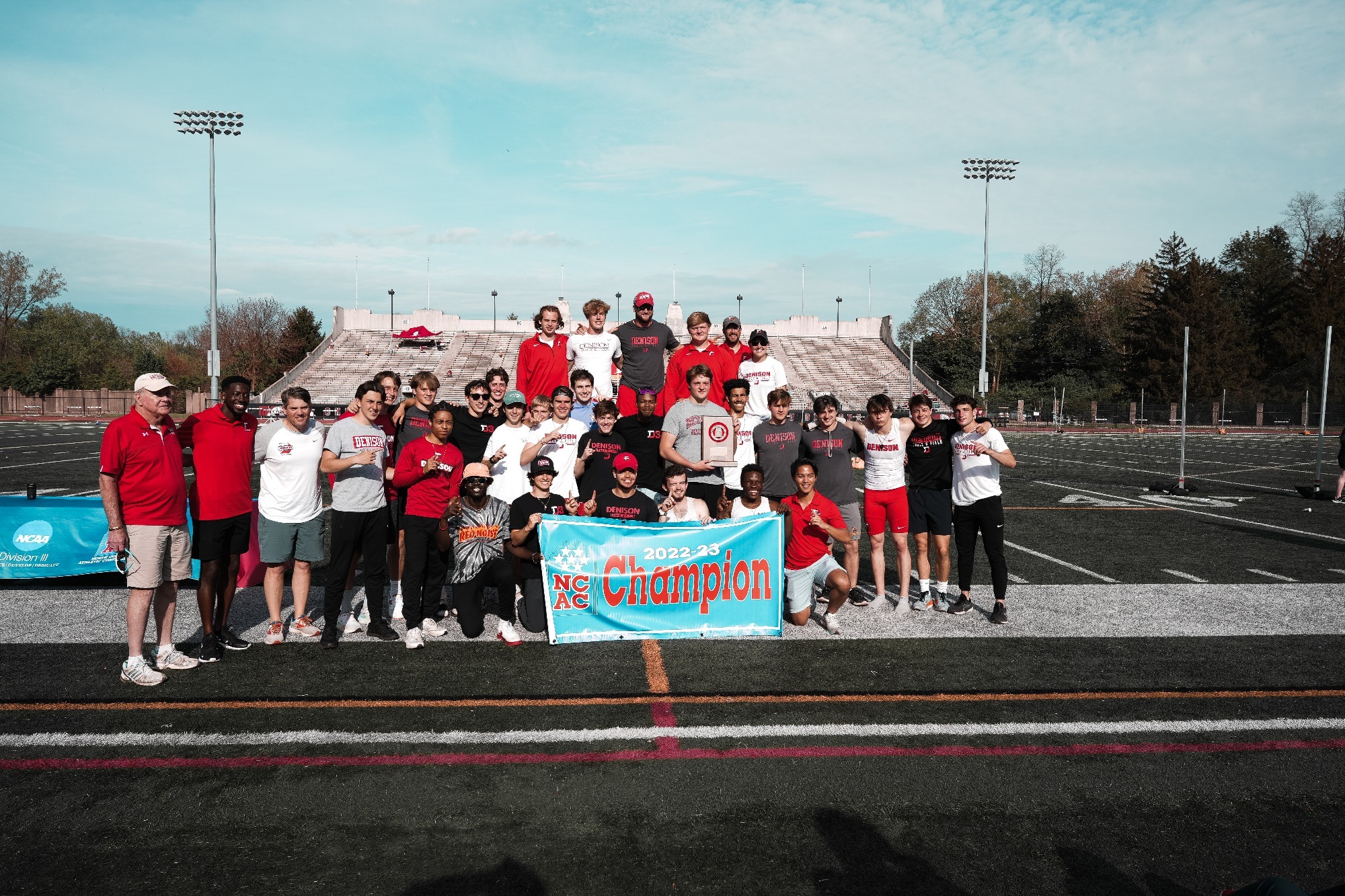 Men’s track & field claims first NCAC Championship since 1991 Denison