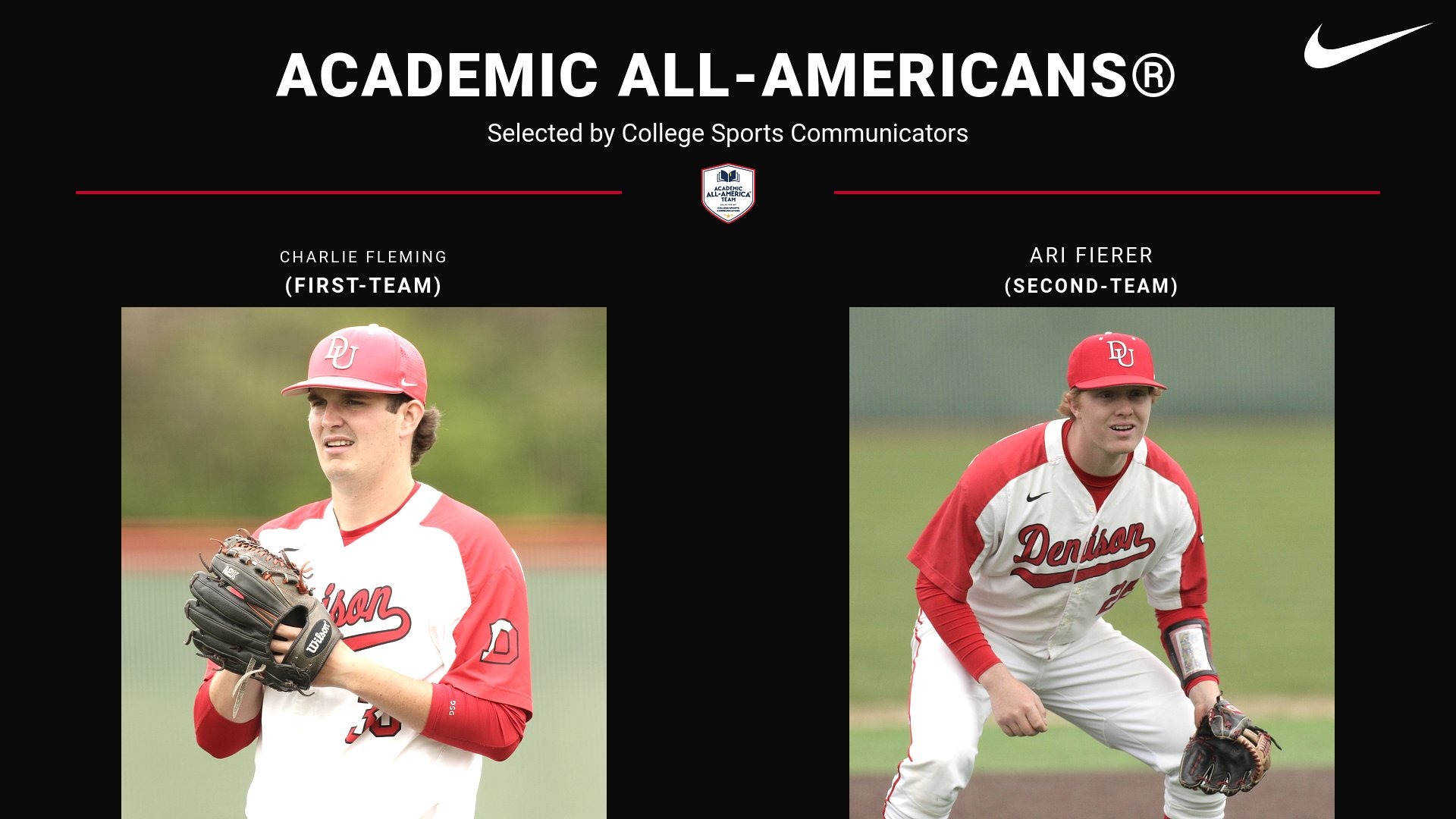 Fleming Fierer named Academic All Americans® Denison University