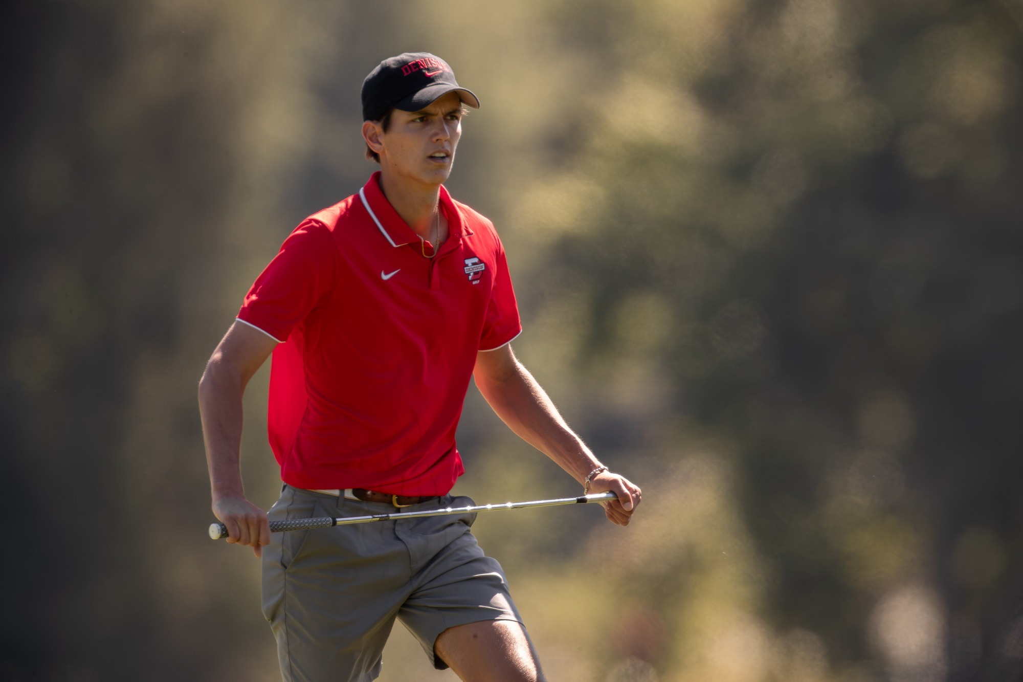 Yurosek examining hole