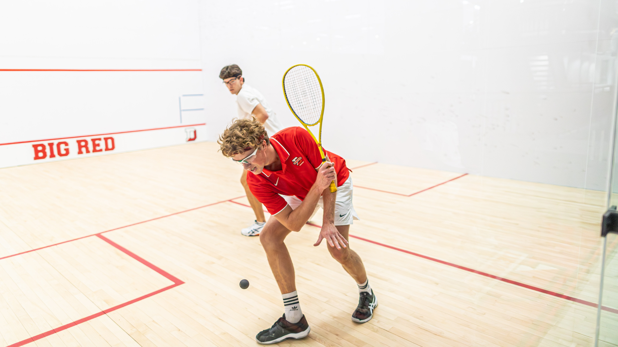 Wylly with the backhand