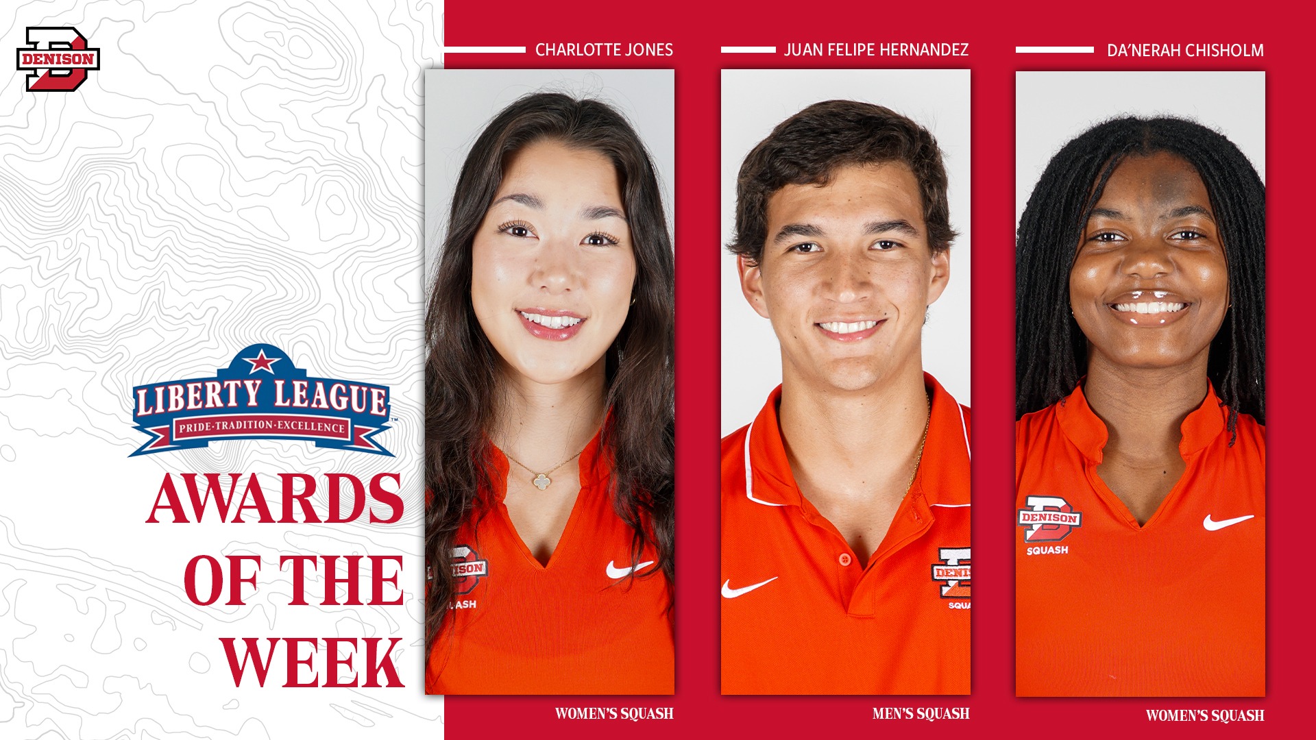 Squash Liberty League Award Winners