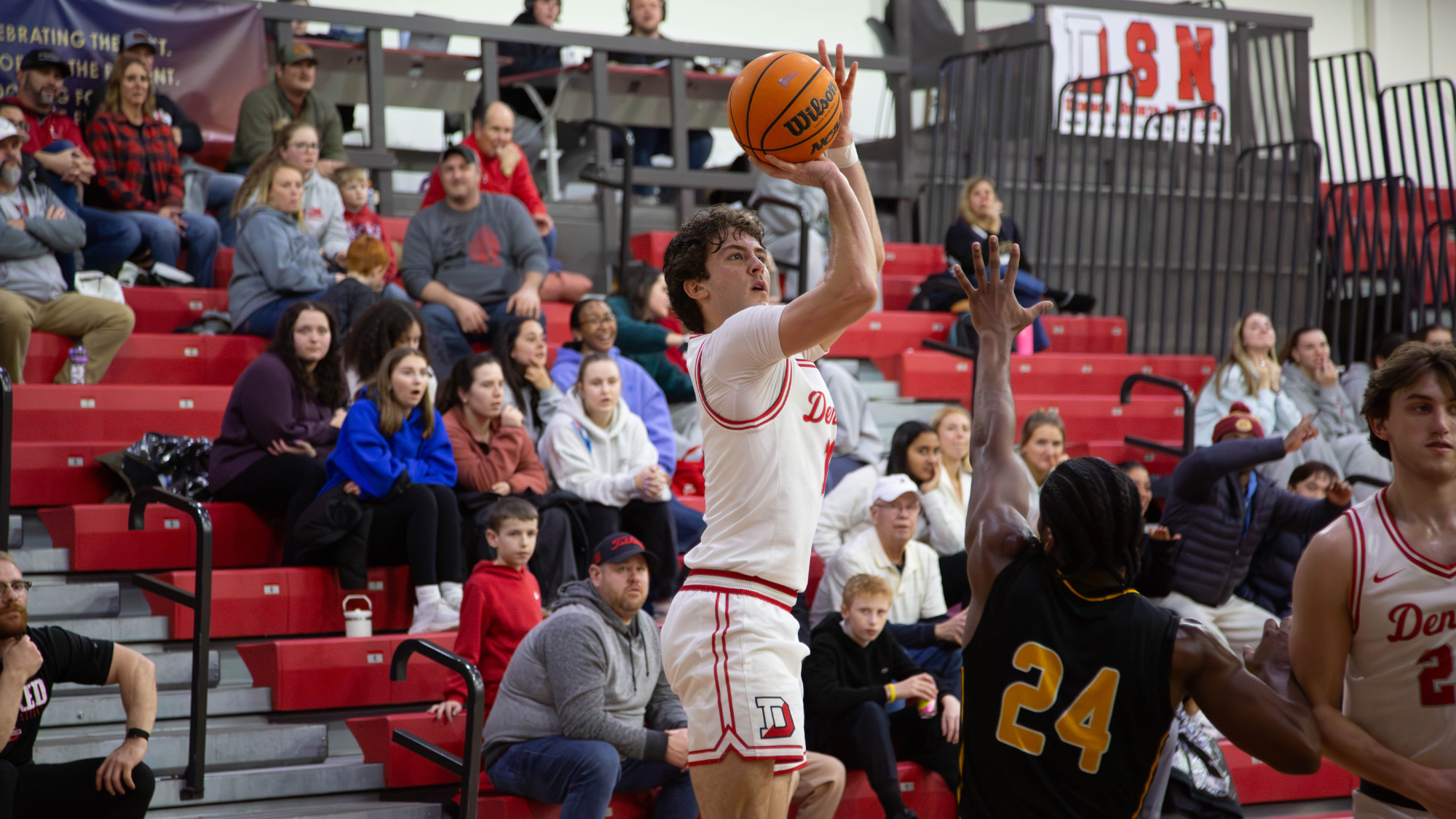 Nick Heath with the three