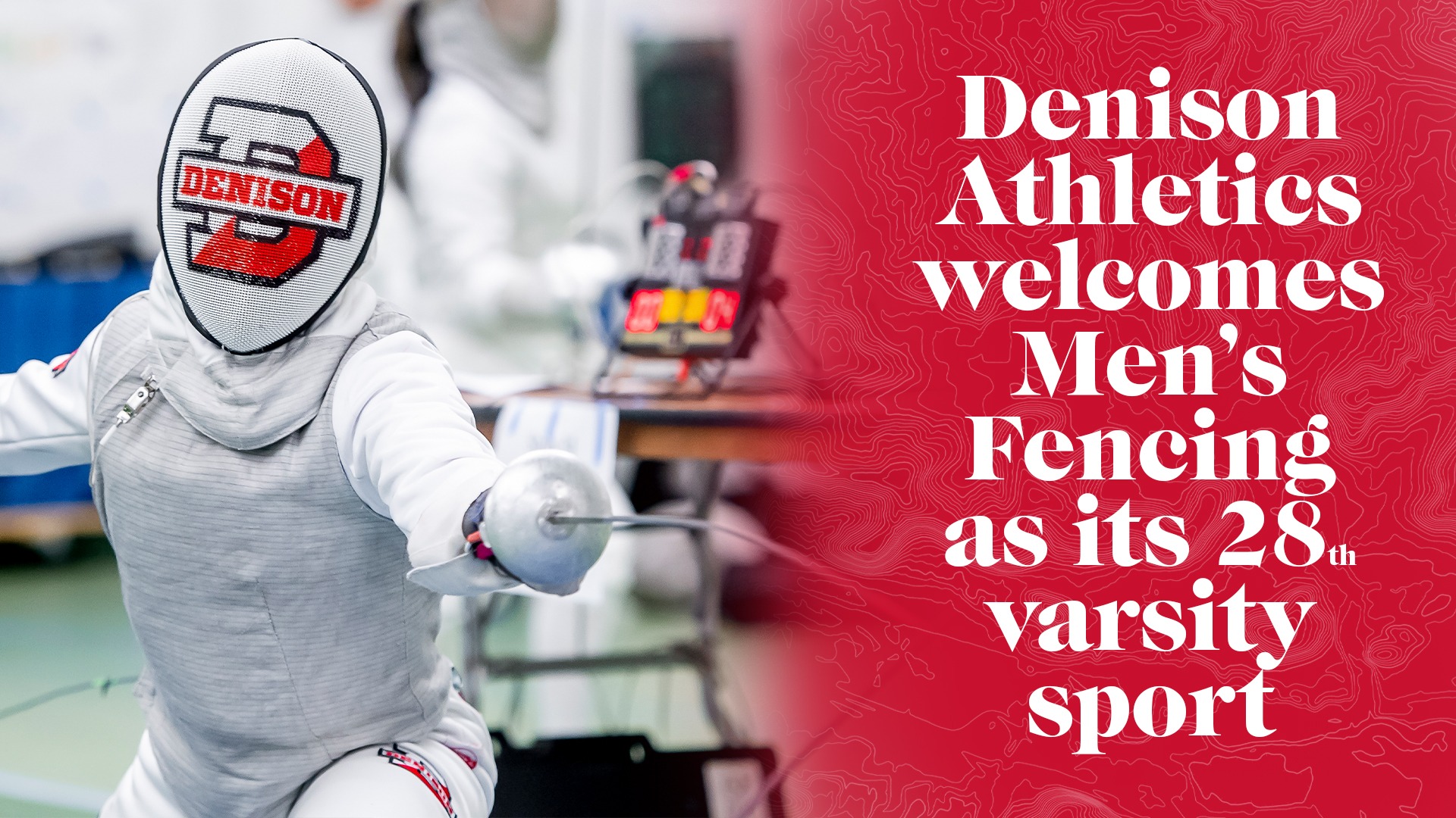Men's Fencing Announcement as 28th Varsity sports