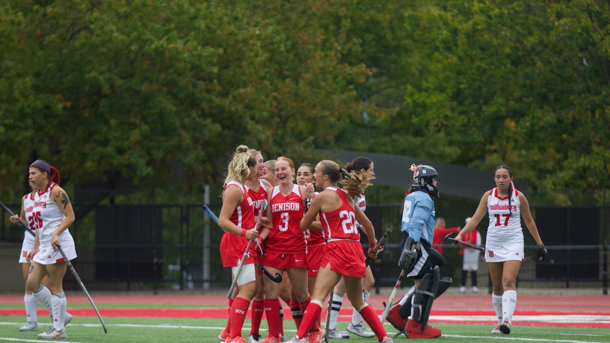 Denison Celebrates Goal