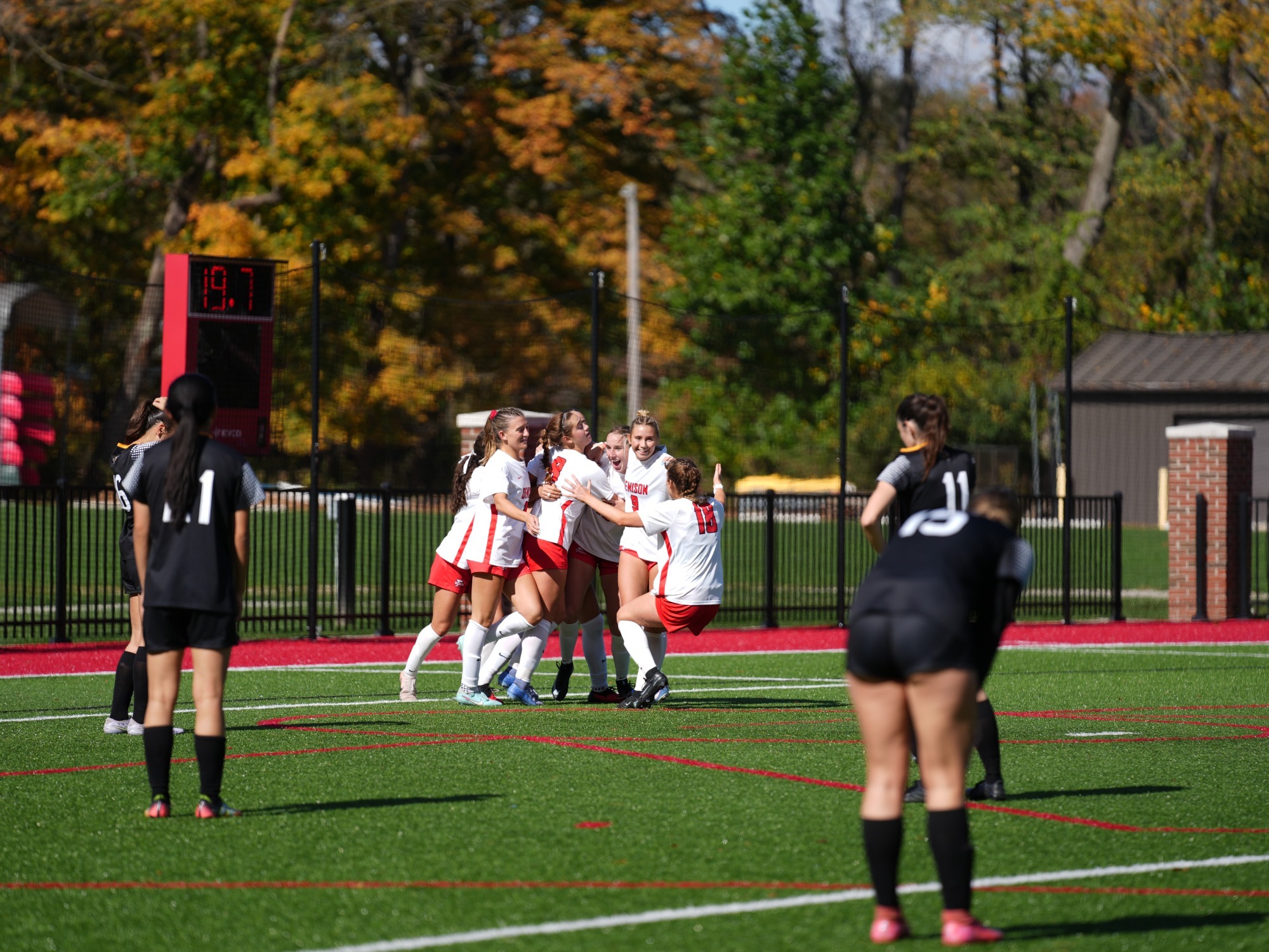 Big Red Celebrating After Goal
