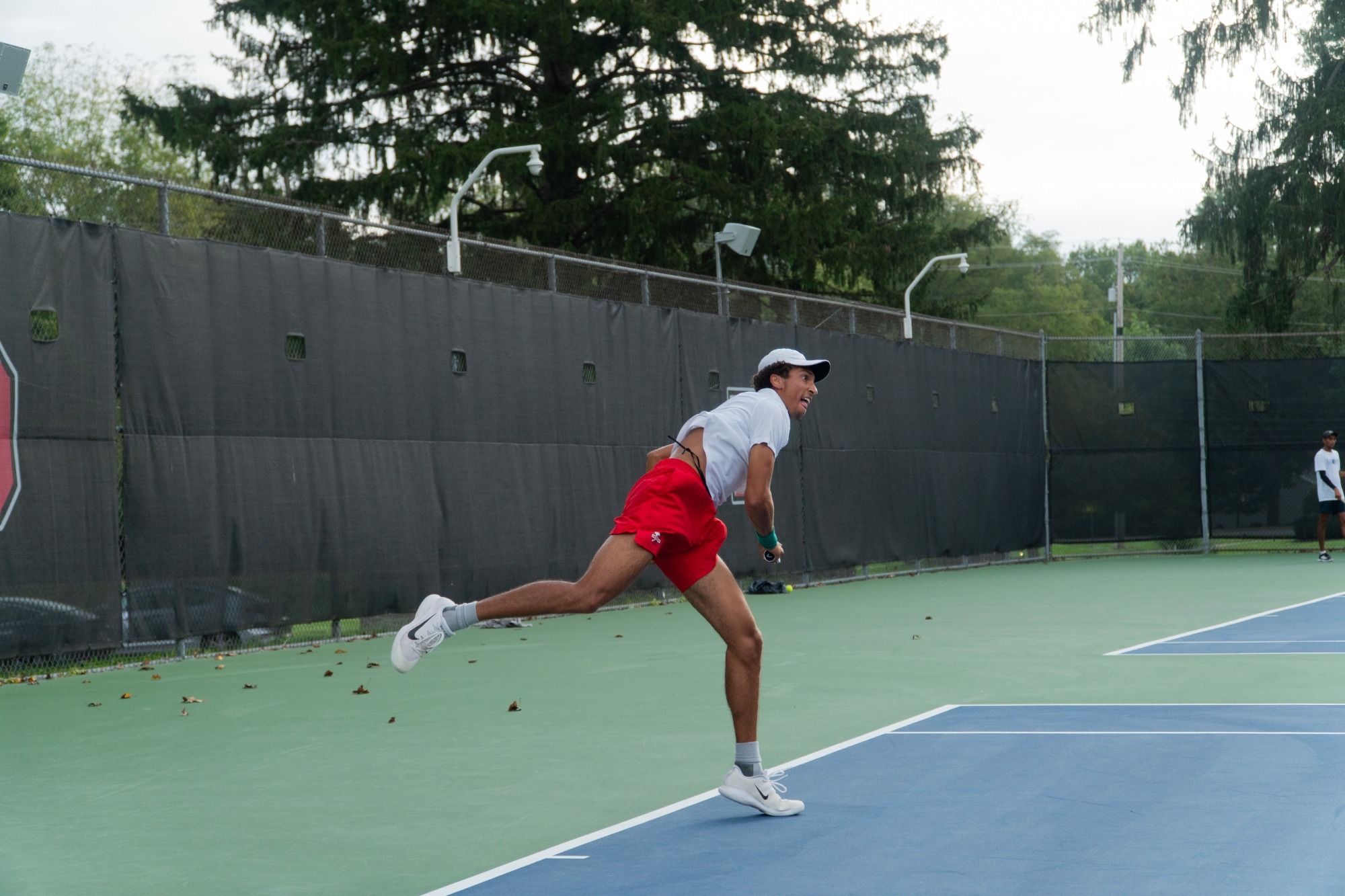 Aidan Borosko Delivers Serve