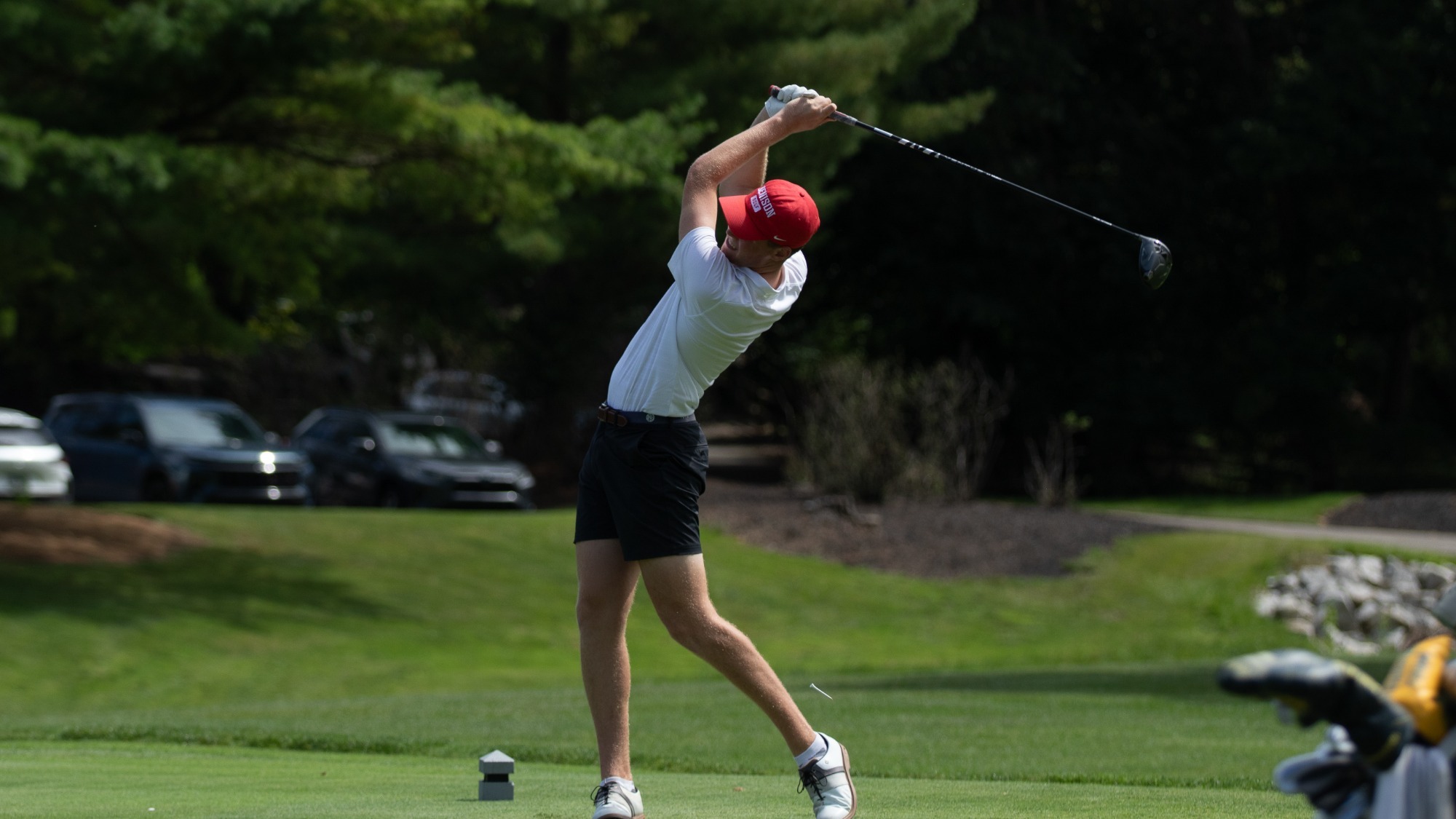 Porter Howard teeing off