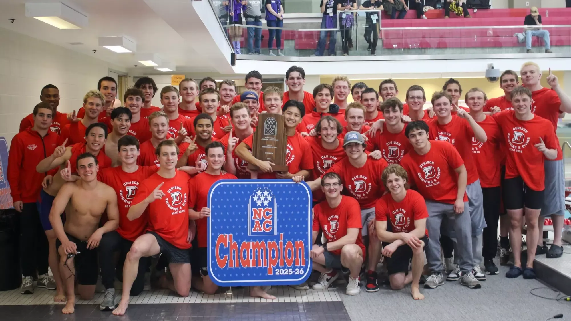 NCAC Denison MSwim Champions
