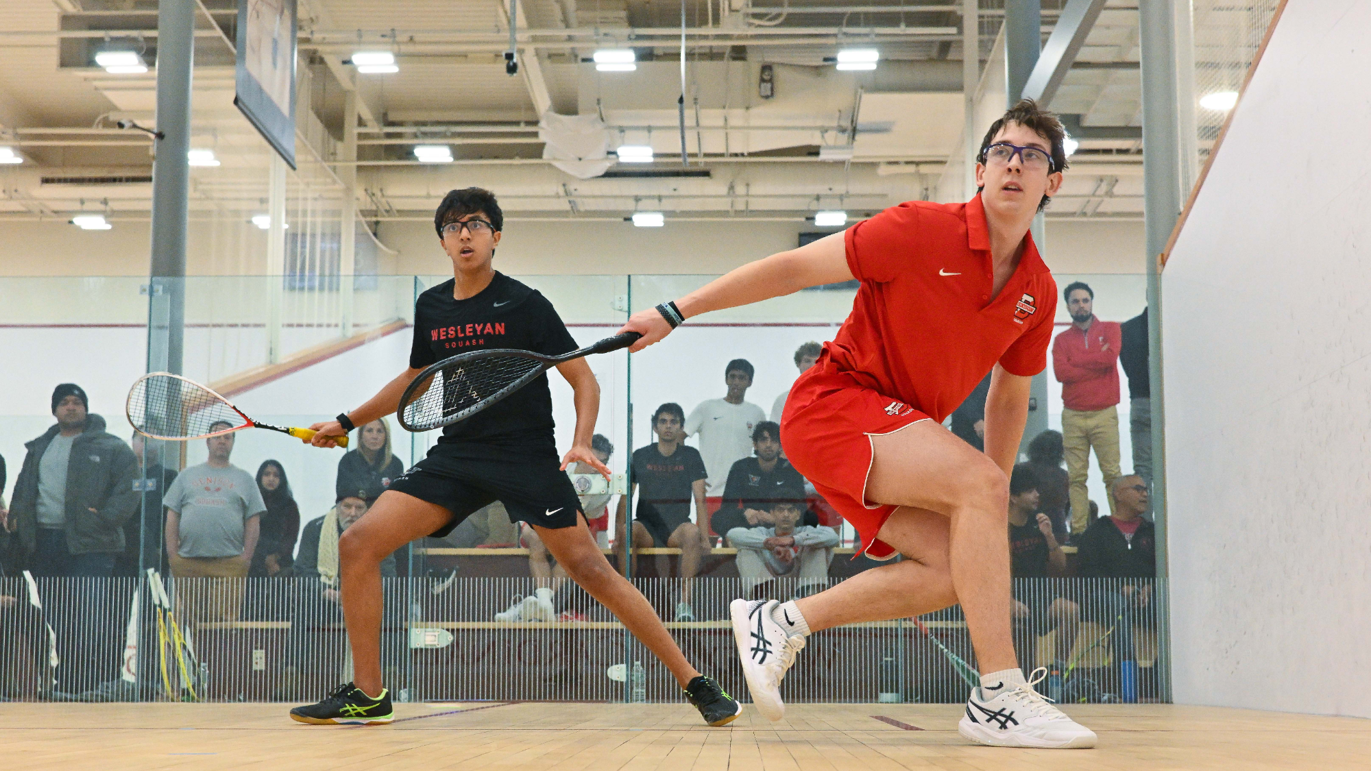 Nate Cukierman with the backhand