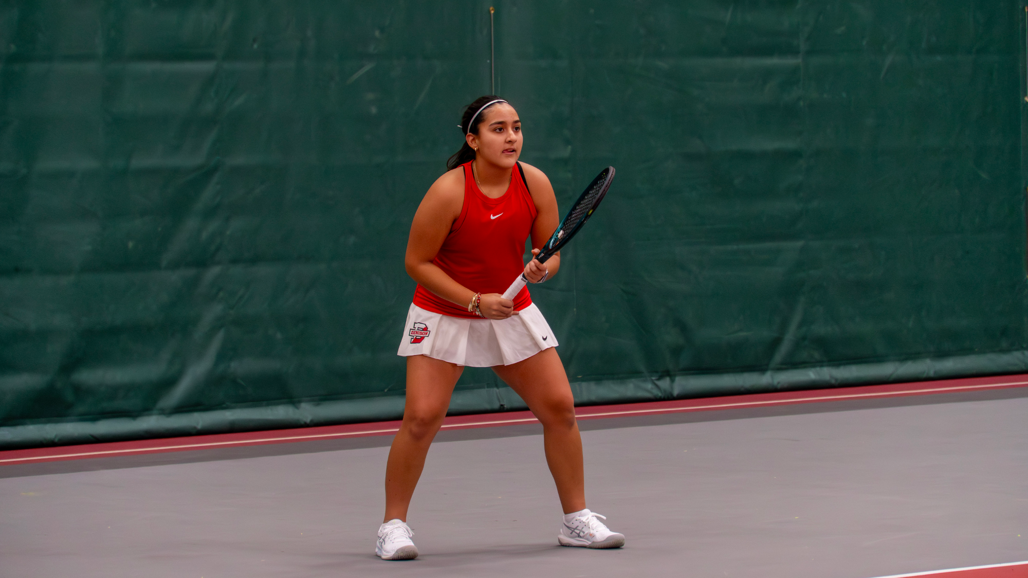 Ramos waiting for the serve