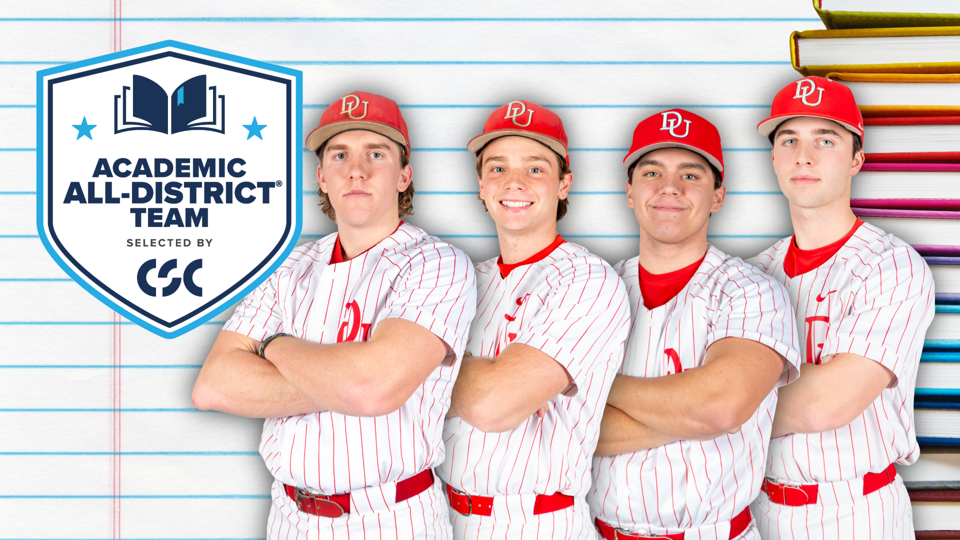 Baseball CSC Academic All-District 2026