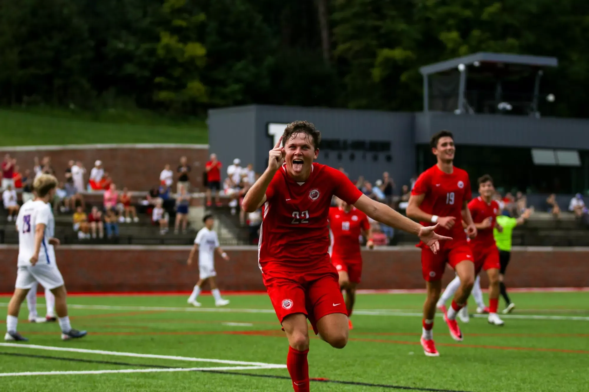 Colin MacDonald Celebrating Goal