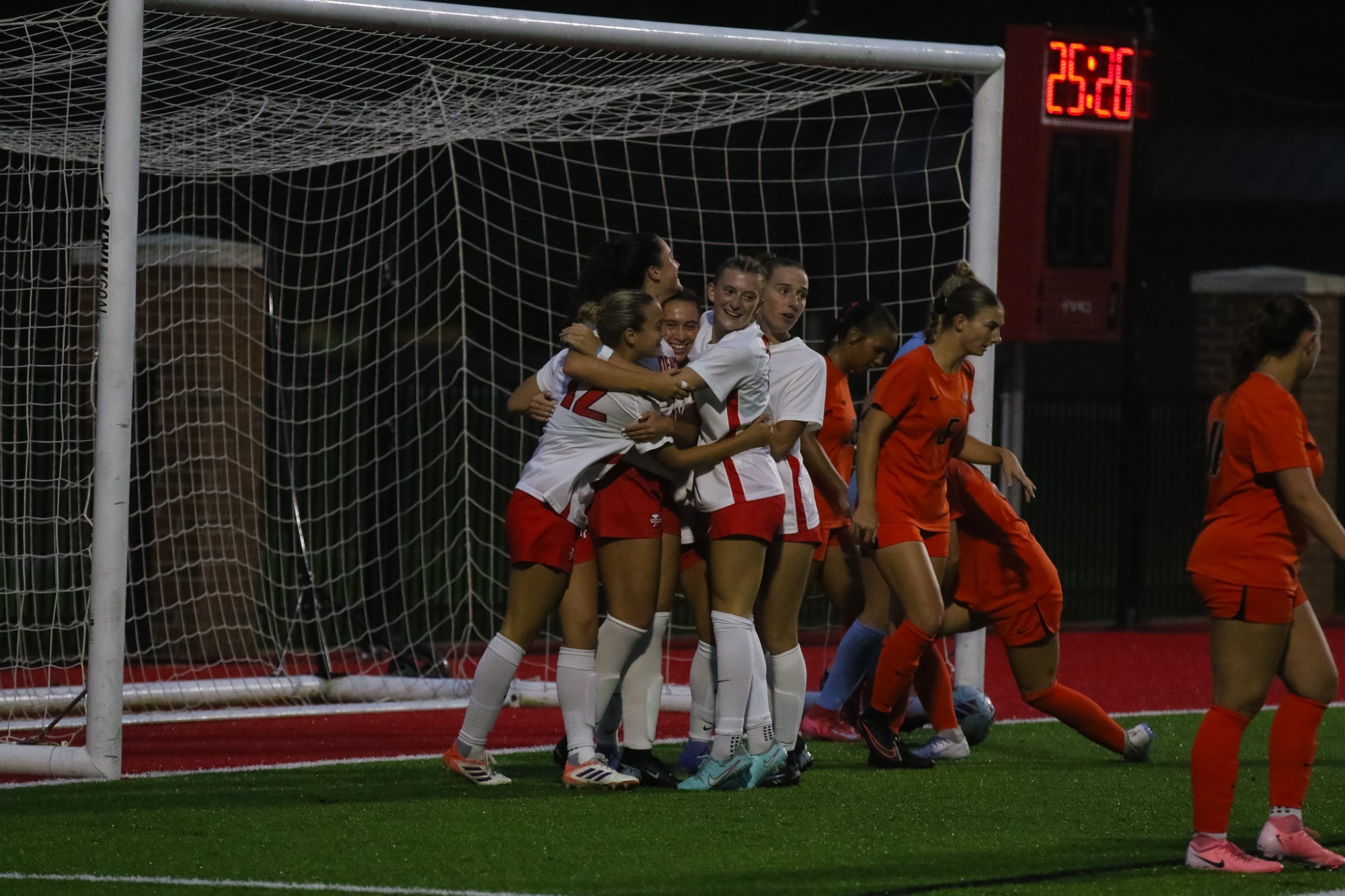 Mara McGlone Celebrating Goal