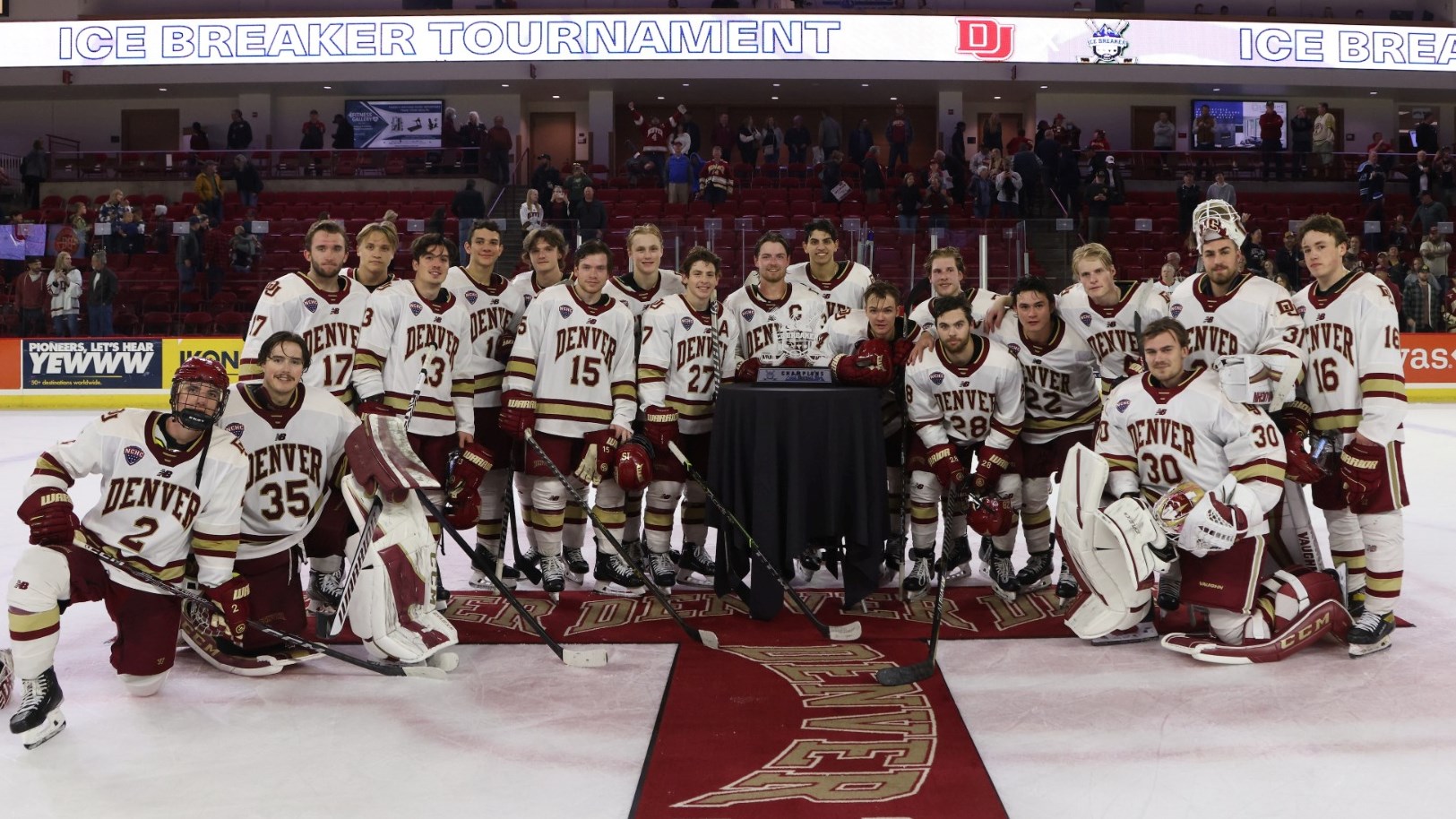 Denver Wins Ice Breaker Tournament University of Denver Athletics