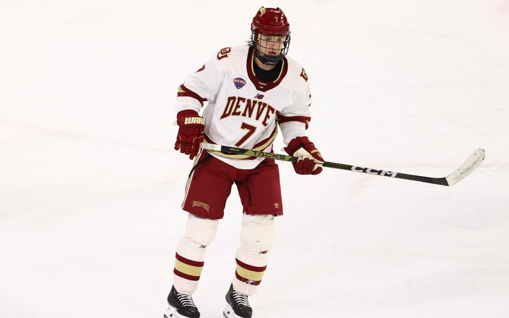 Aidan Thompson Men's Ice Hockey University of Denver Athletics