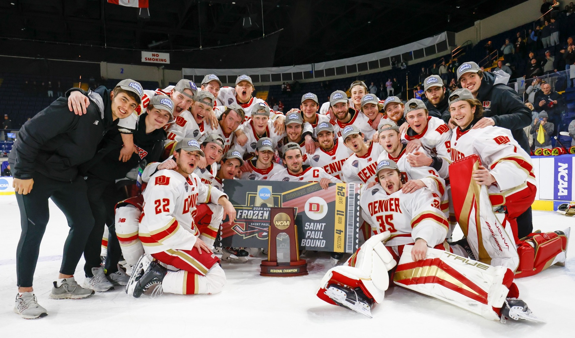 No. 1 Denver Defeats Cornell to Punch Frozen Four Ticket University
