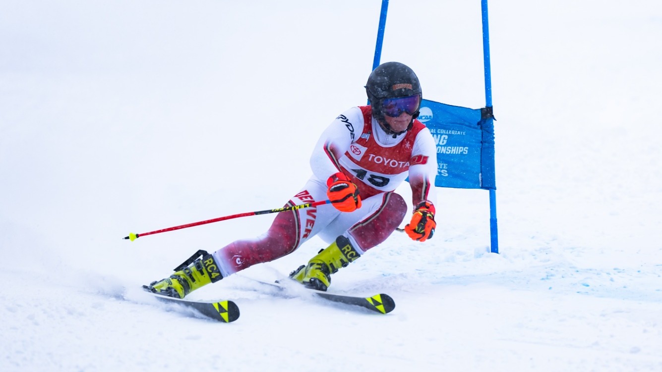 Adrian Minde Hunshammer 2025 giant slalom Montana State Invitational February 3