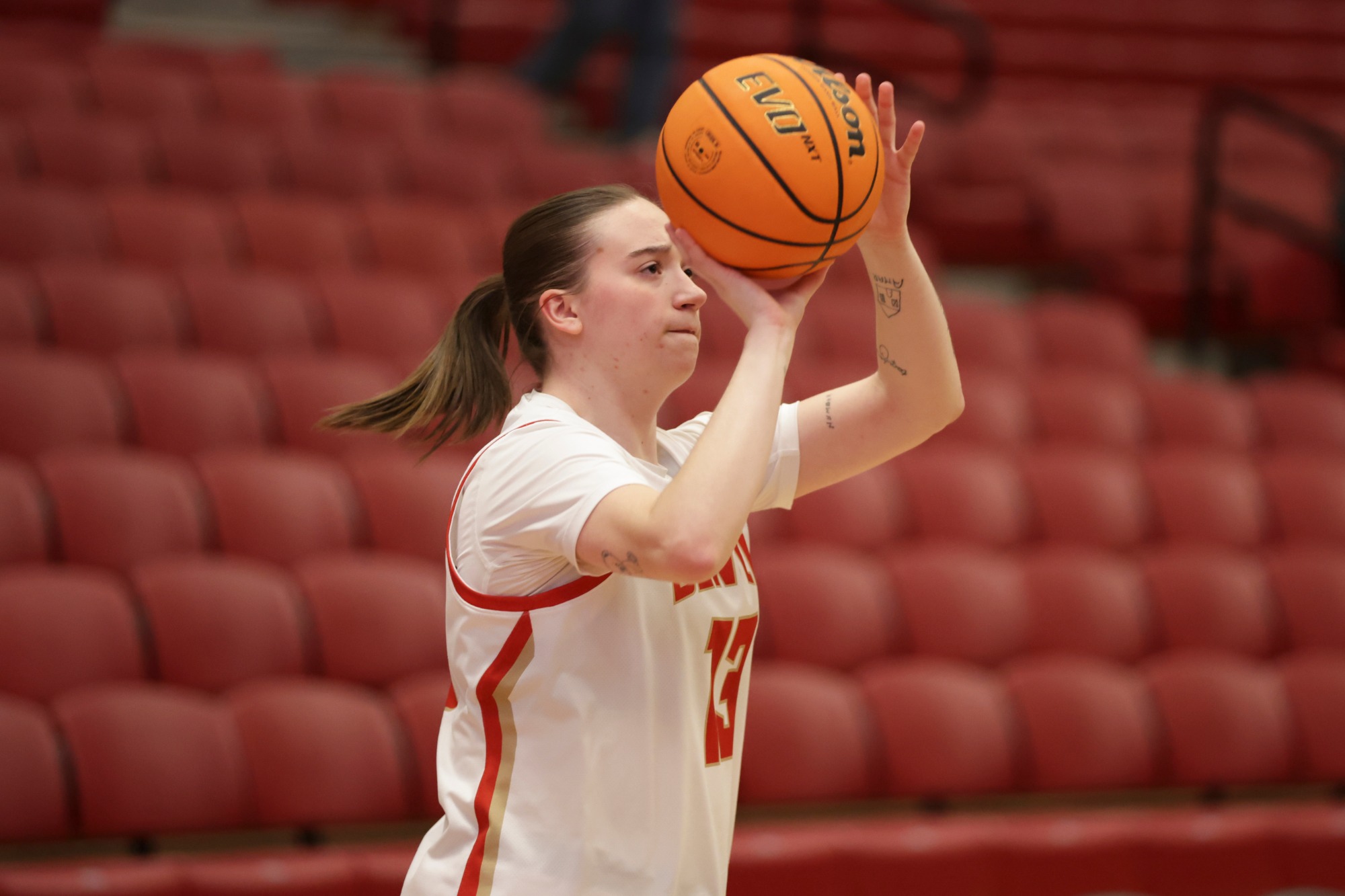 21 JAN. 2025: The University of Denver Women’s Basketball team takes on Kansas City at Hamilton Gymnasium in Denver, CO. (Chris Swann/Clarkson Creative Photography)