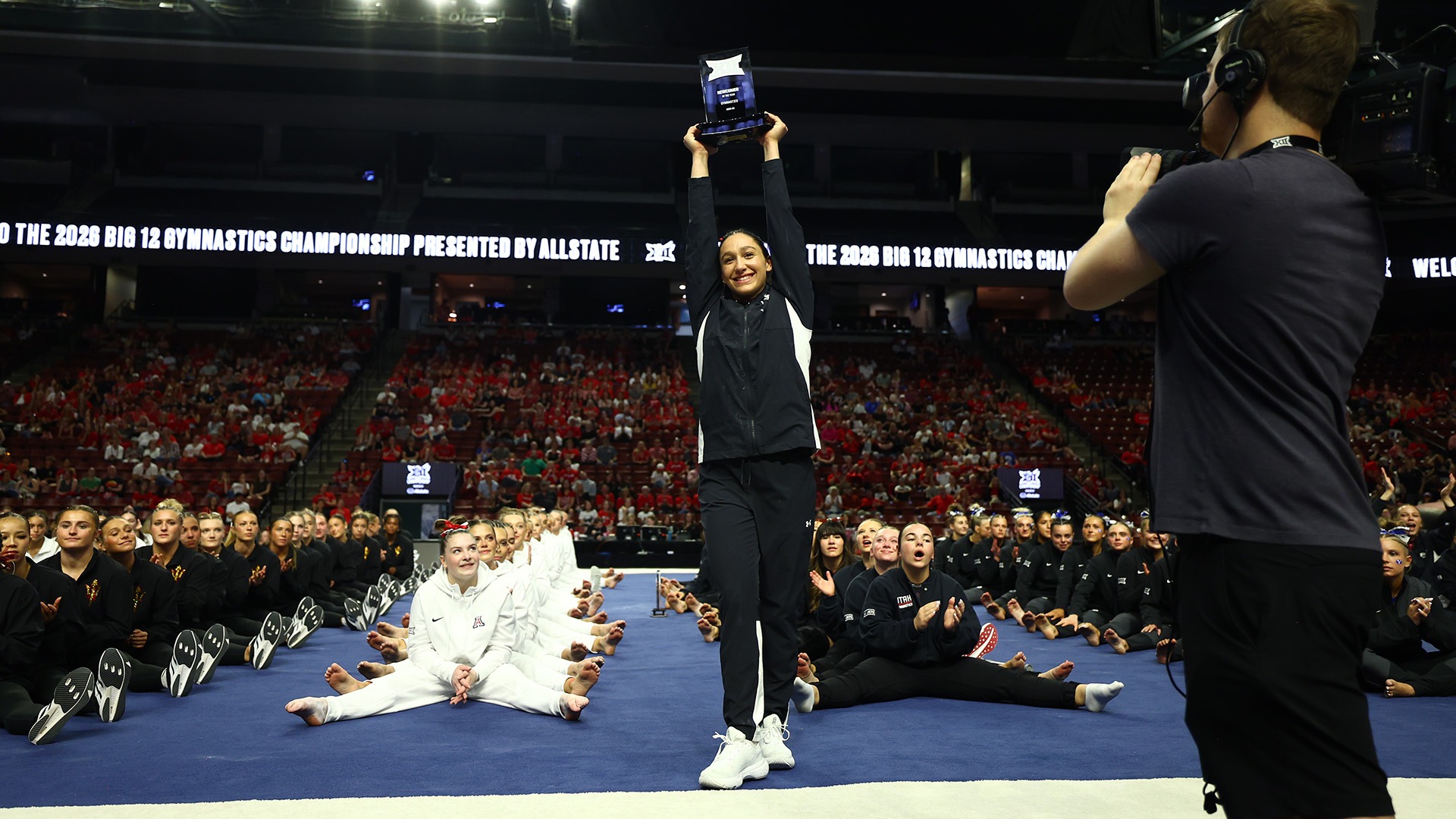 Shyla Bhatia Big 12 Newcomer of the Year 2026 - Big 12 Gymnastics