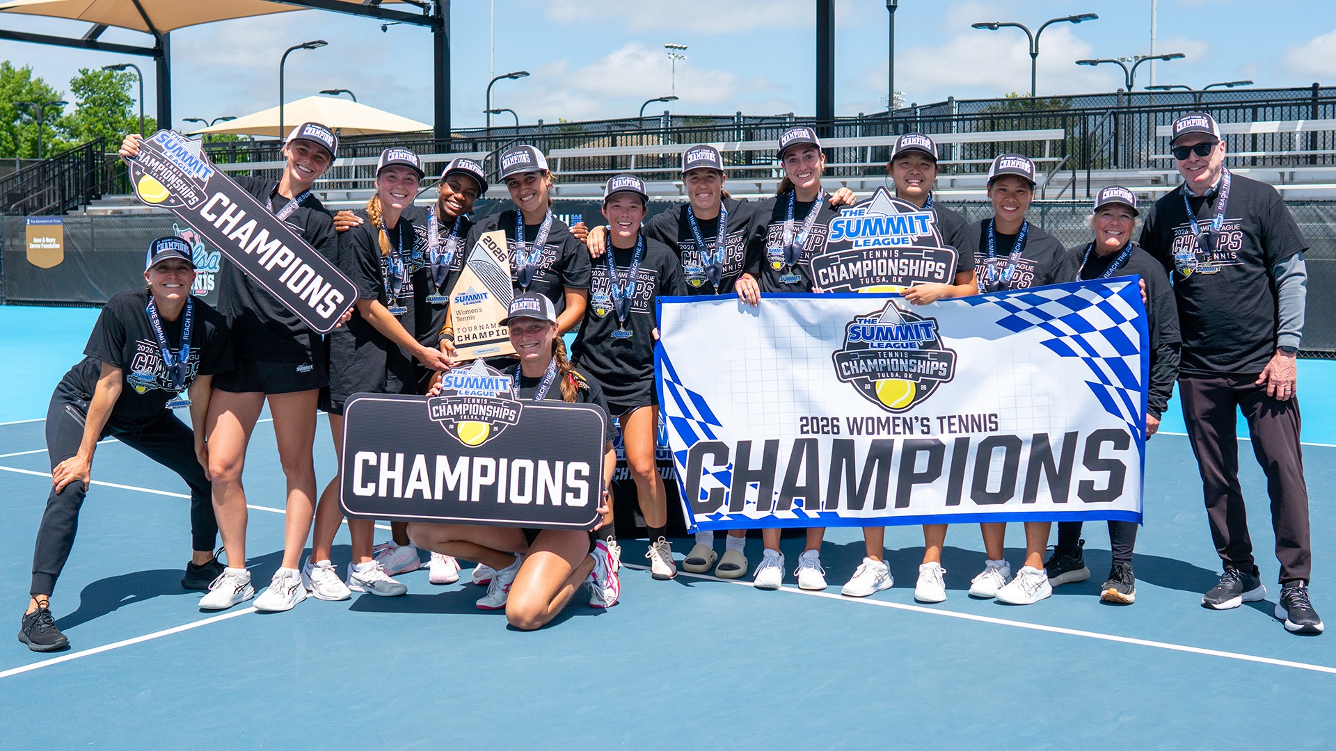 Denver Women's Tennis - 2026 Summit League Champions - April 25, 2026