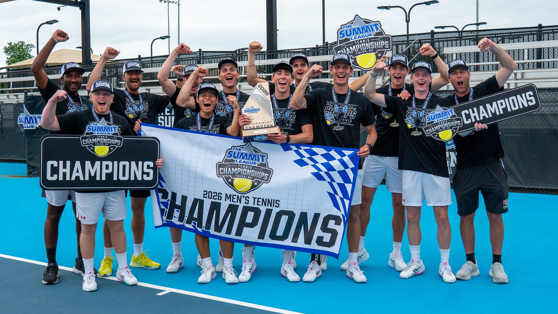 Denver Men's Tennis - 2026 Summit League Champions - April 25, 2026