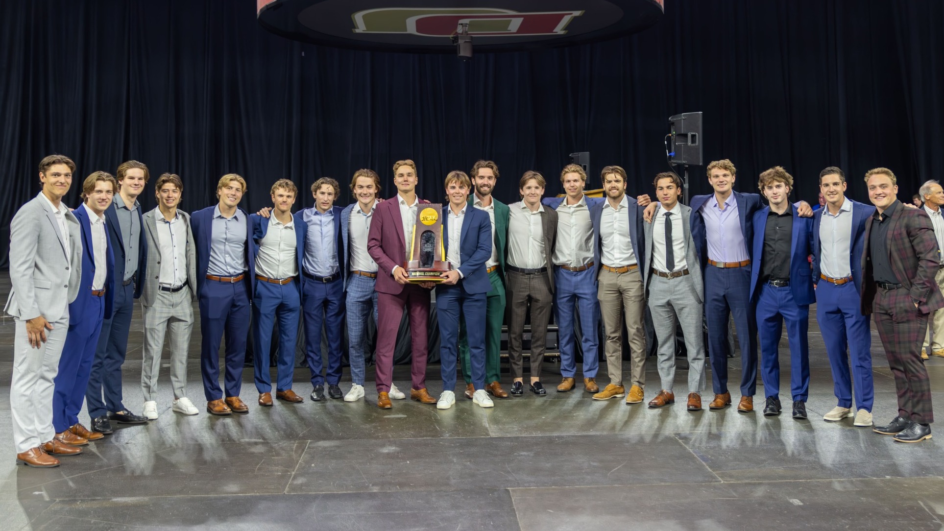 Hockey 2026 Banquet team photo