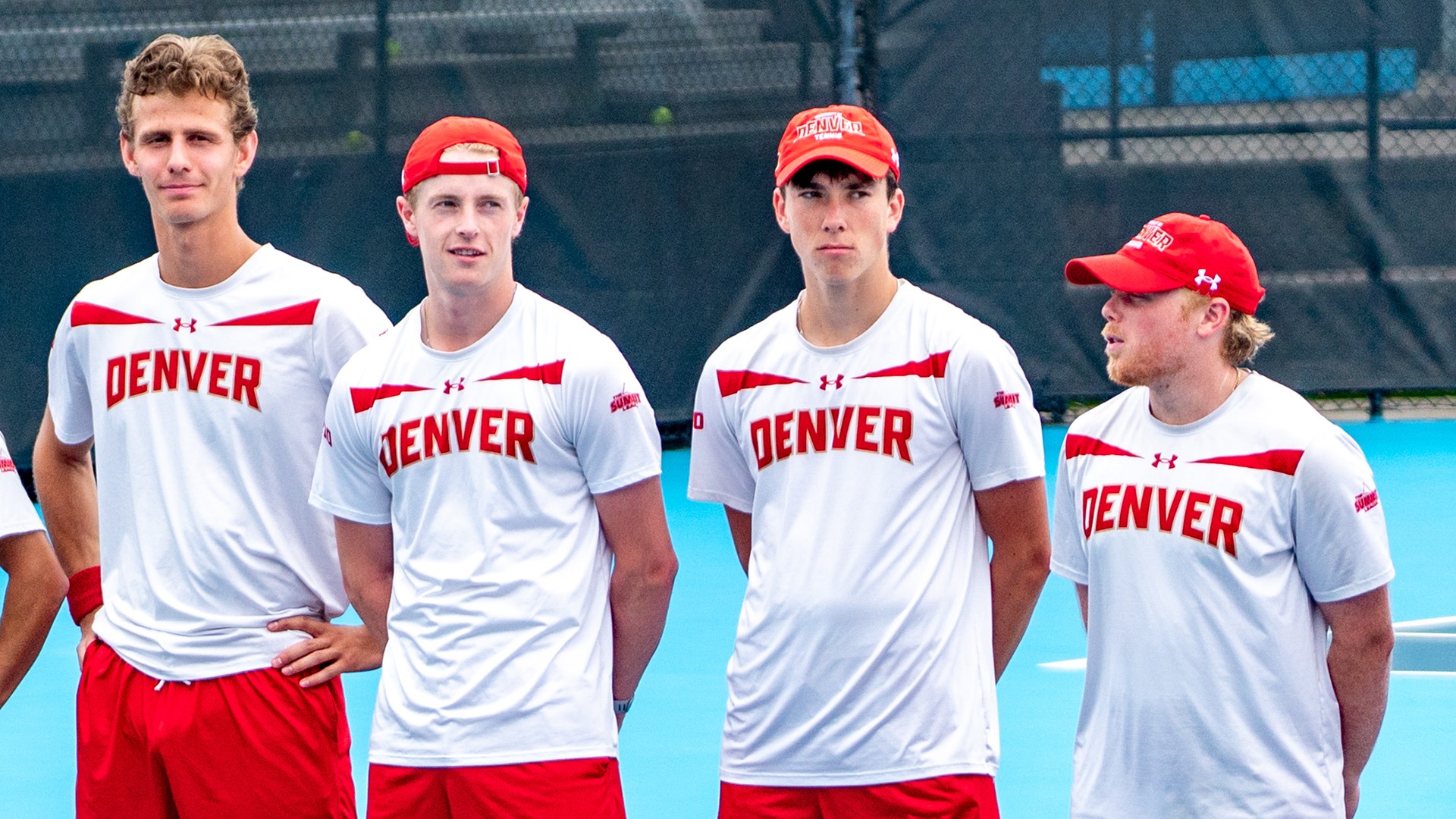 Samuel Rovai, Theo Coats, Raffaello Papajcik, Connor Robb-Wilcox - Summit League Men's Tennis Semifinal 2026