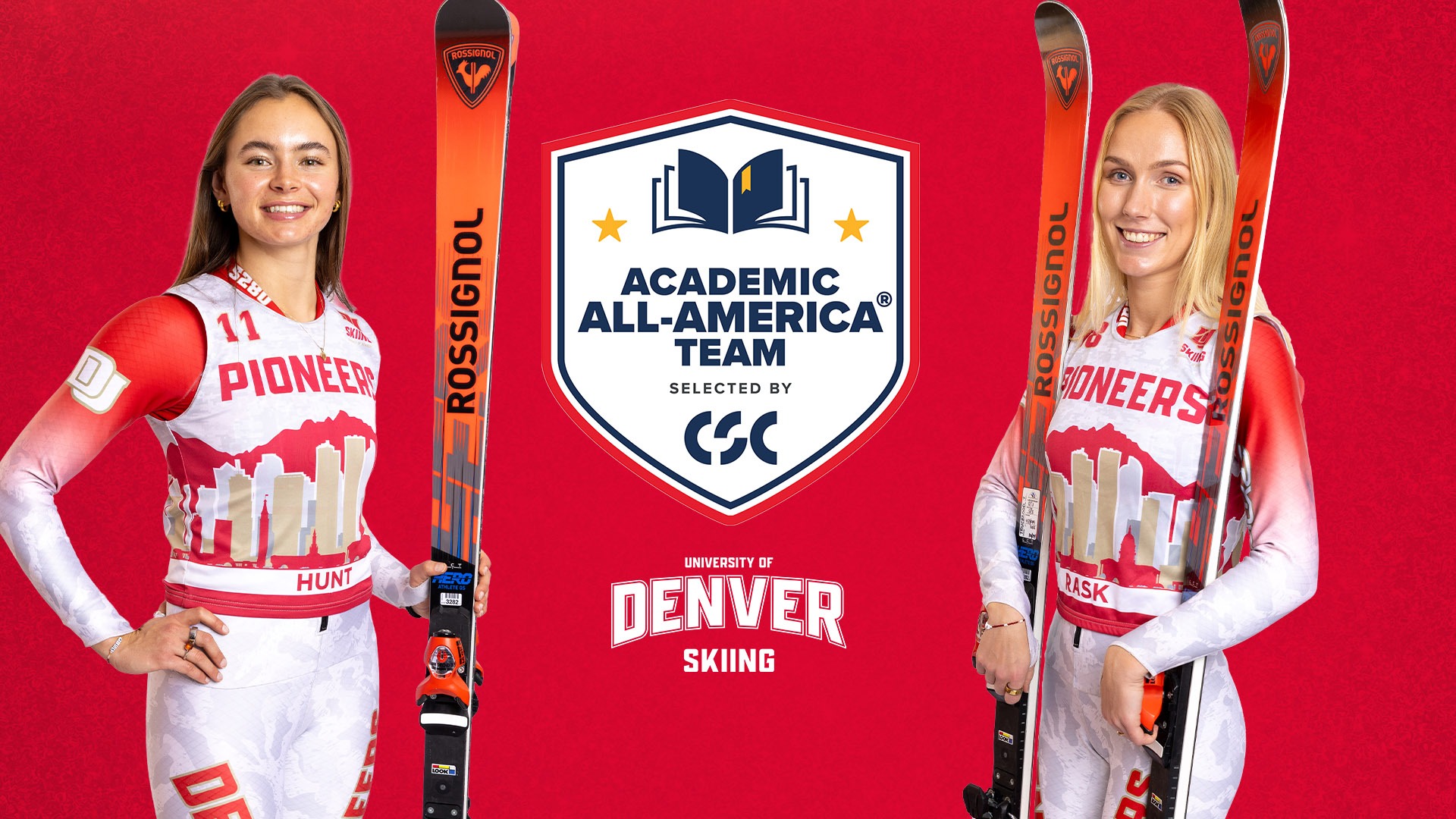 CSC Academic All-American 2026 Mia Hunt Sara Rask