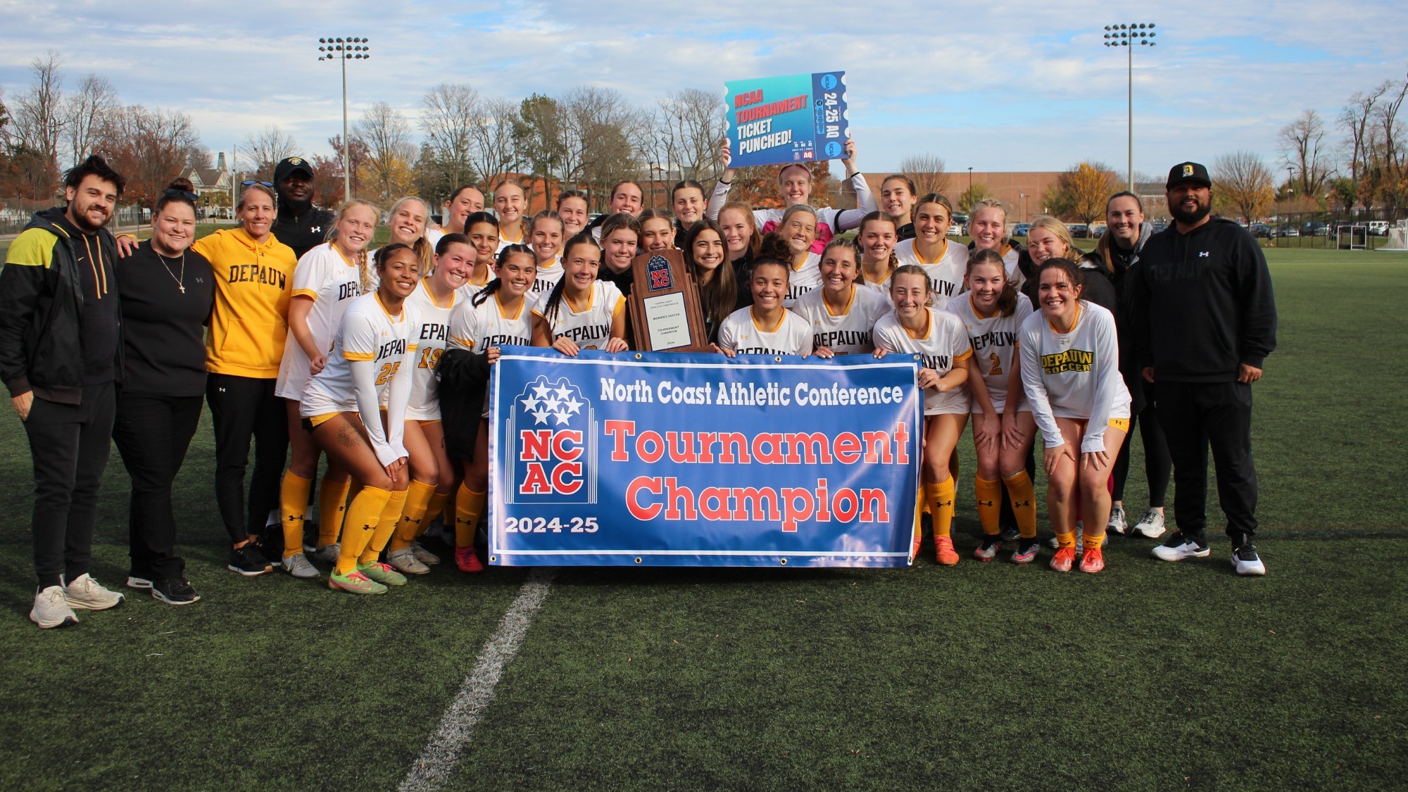Tigers Earn Midfielder of the Year and Five AllNCAC Selections DePauw University