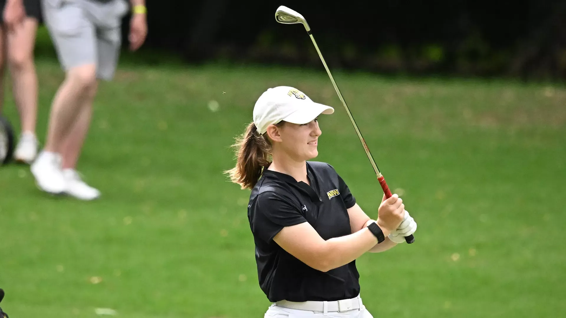 Becky Williams during second round of the 2025 NCAA Division III Women's Golf Championships