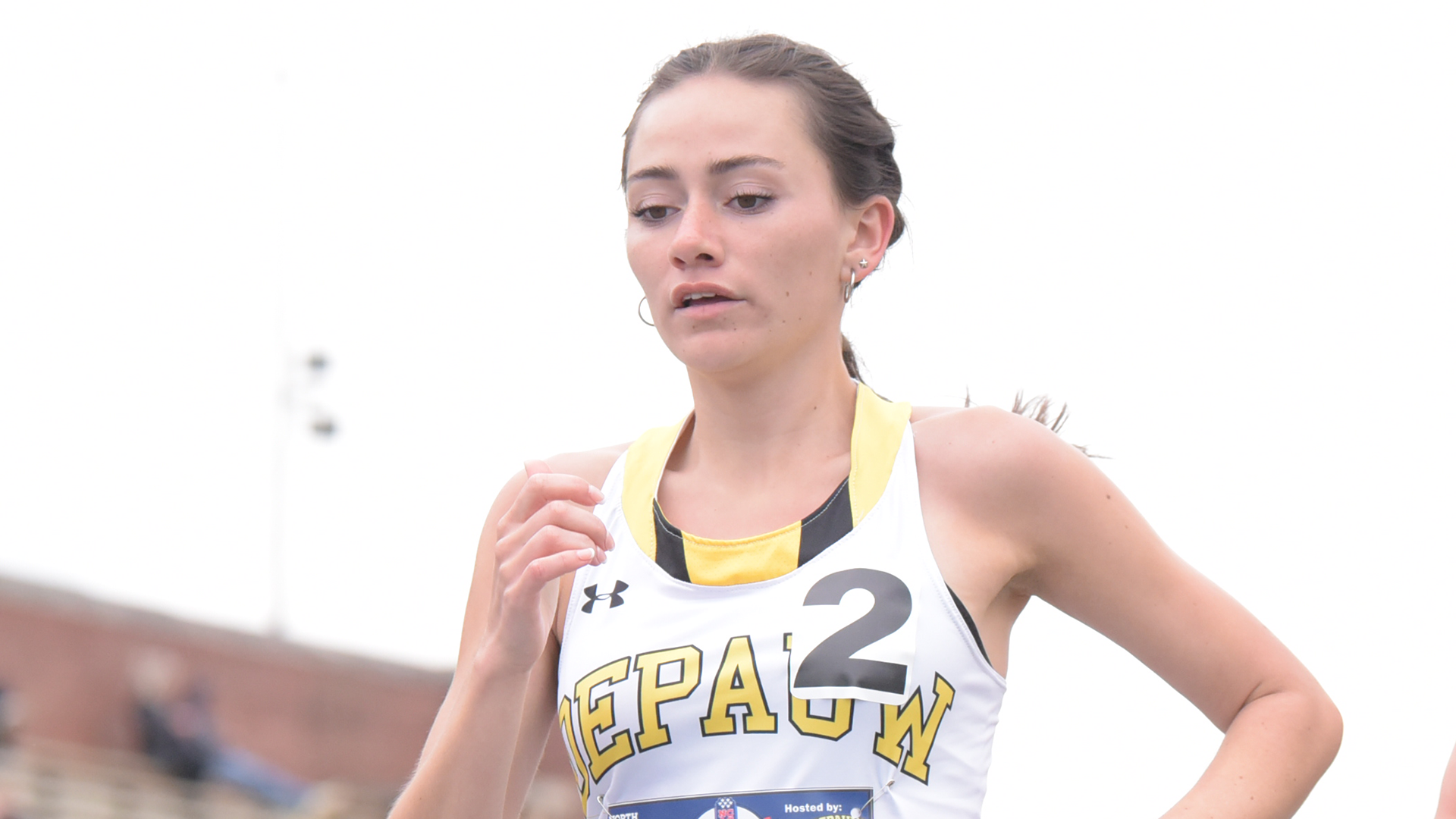 Grace Flores at 2025 NCAC Outdoor Track and Field Championships