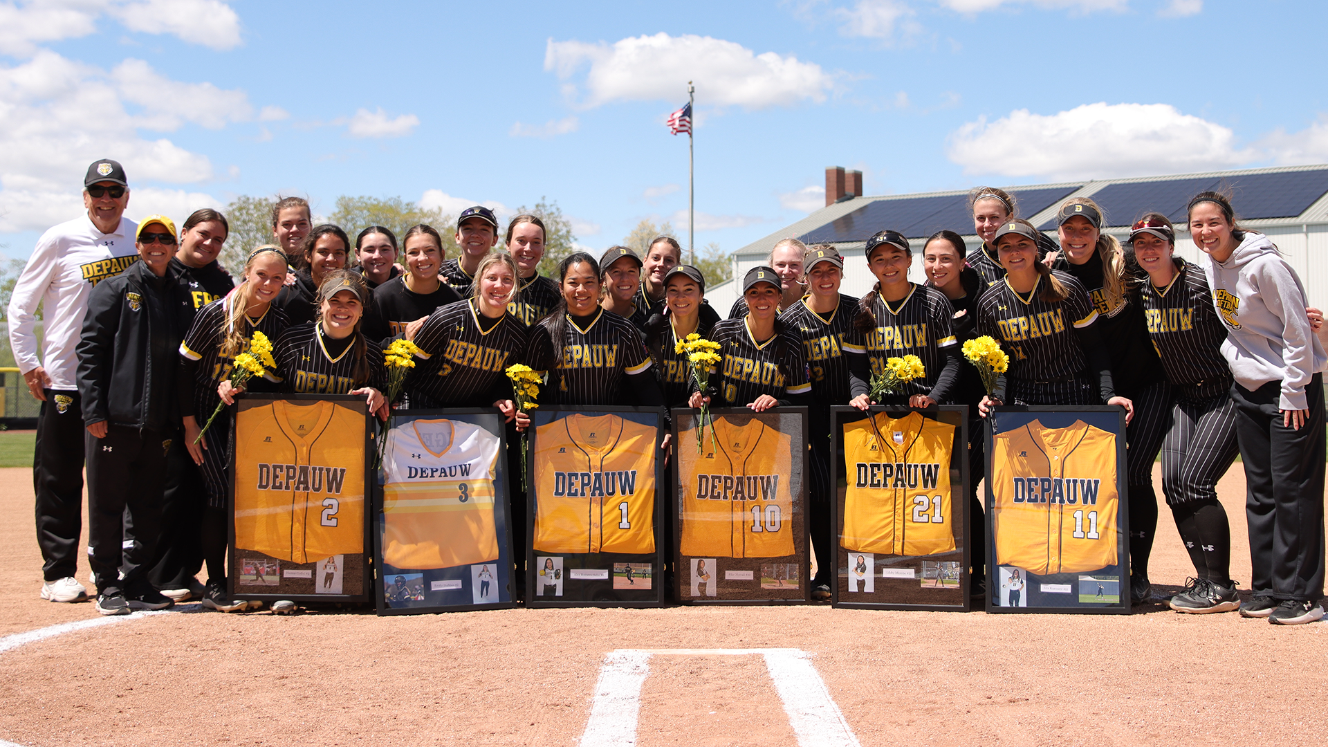 Softball senior day