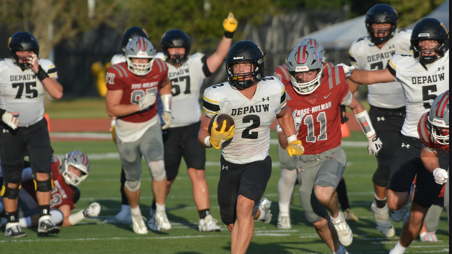 Carson Johnson 38-yard touchdown run
