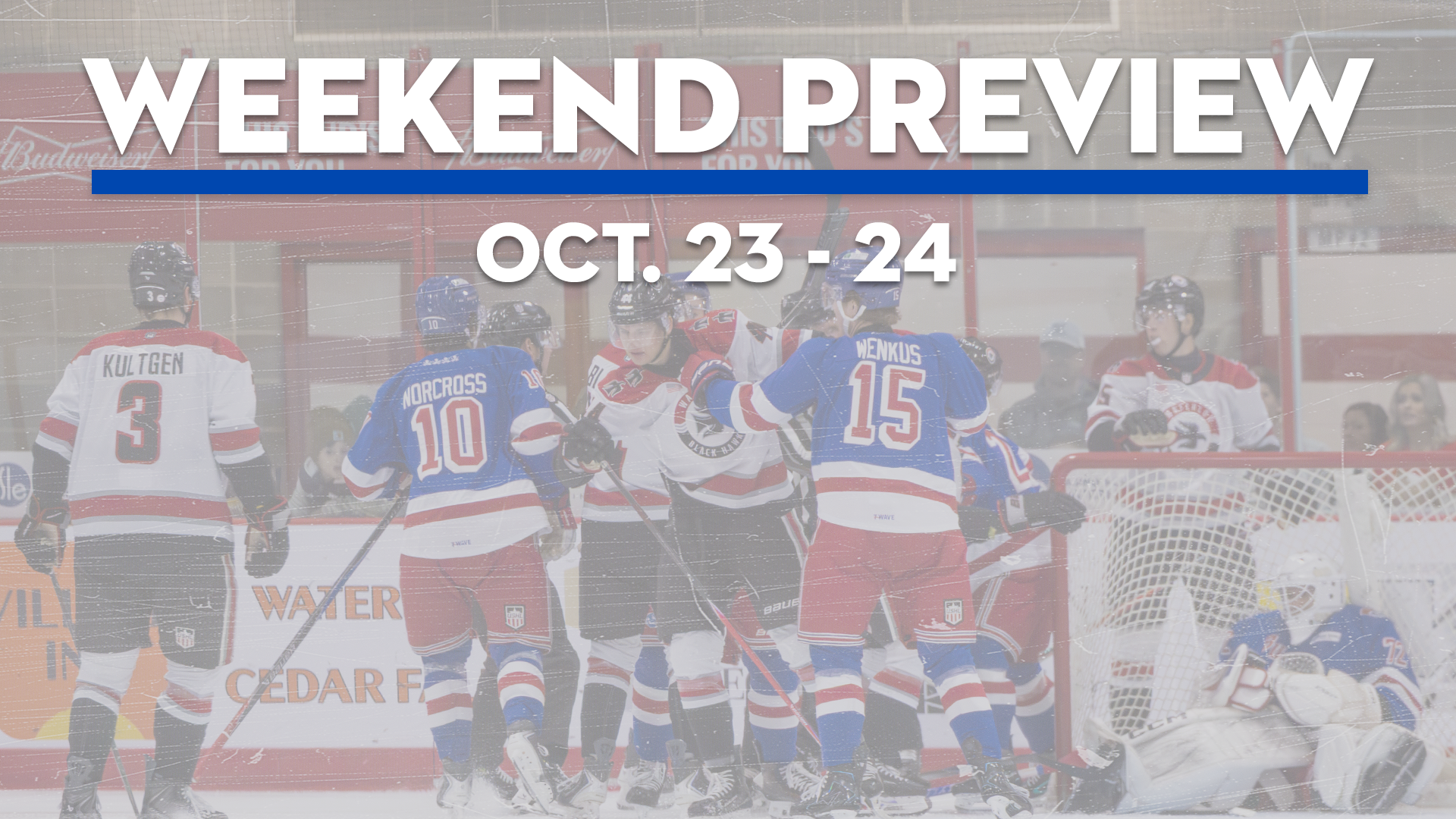 weekend preview 10.13 - 10.24