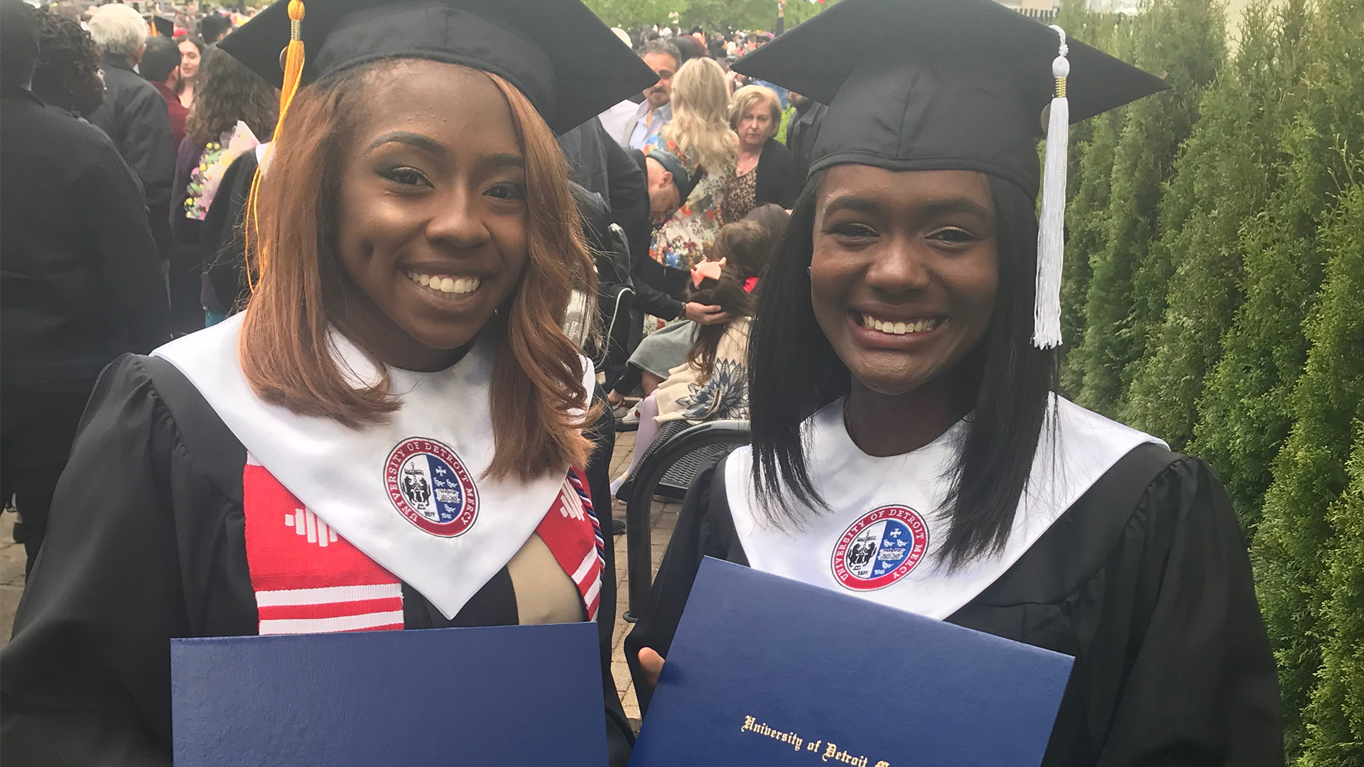 AJ Carnathan & Kye May at Graduation
