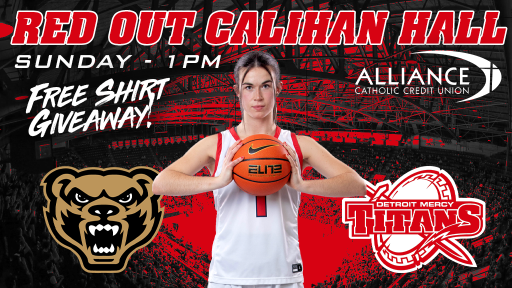 Game 9 Detroit Mercy ArchRival Oakland for Metro Series